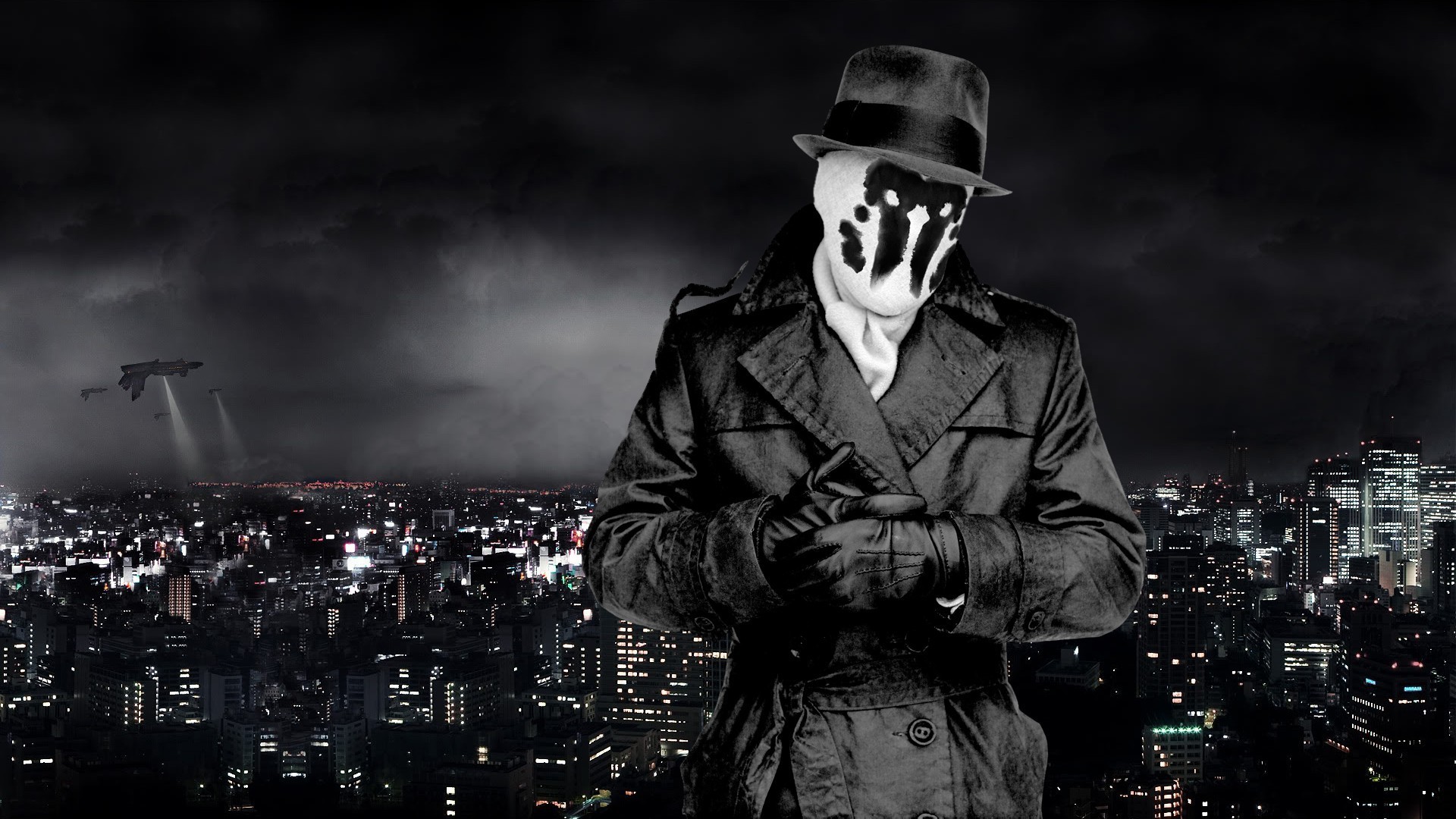 1920x1080 movies, Watchmen, Cityscape, Rorschach Wallpapers HD / Desktop and Mobile  Backgrounds
