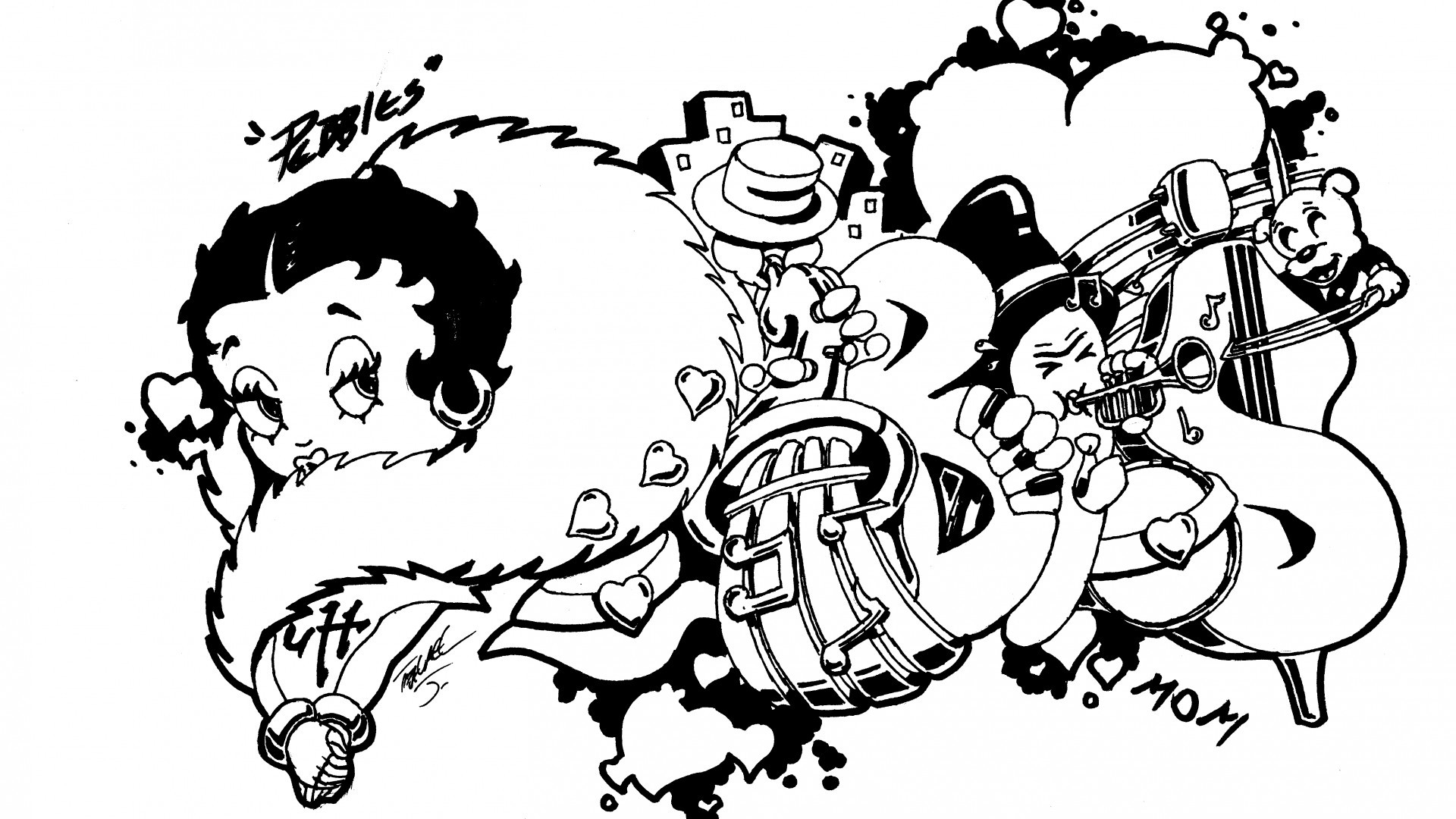 1920x1080 Download Betty boop history, Betty boop hairstyles wallpaper