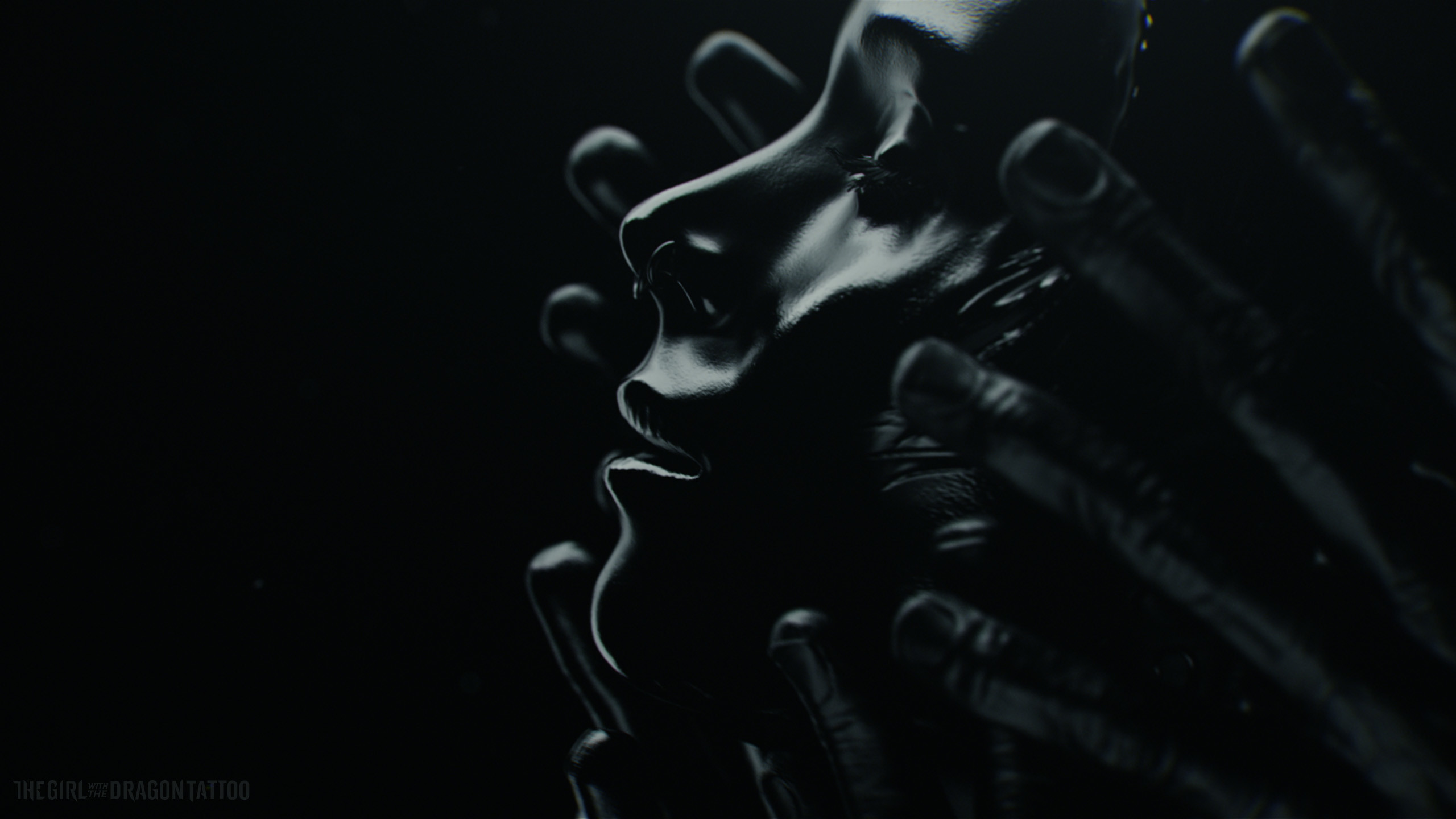 2560x1440 Artwork from The Girl With The Dragon Tattoo OST