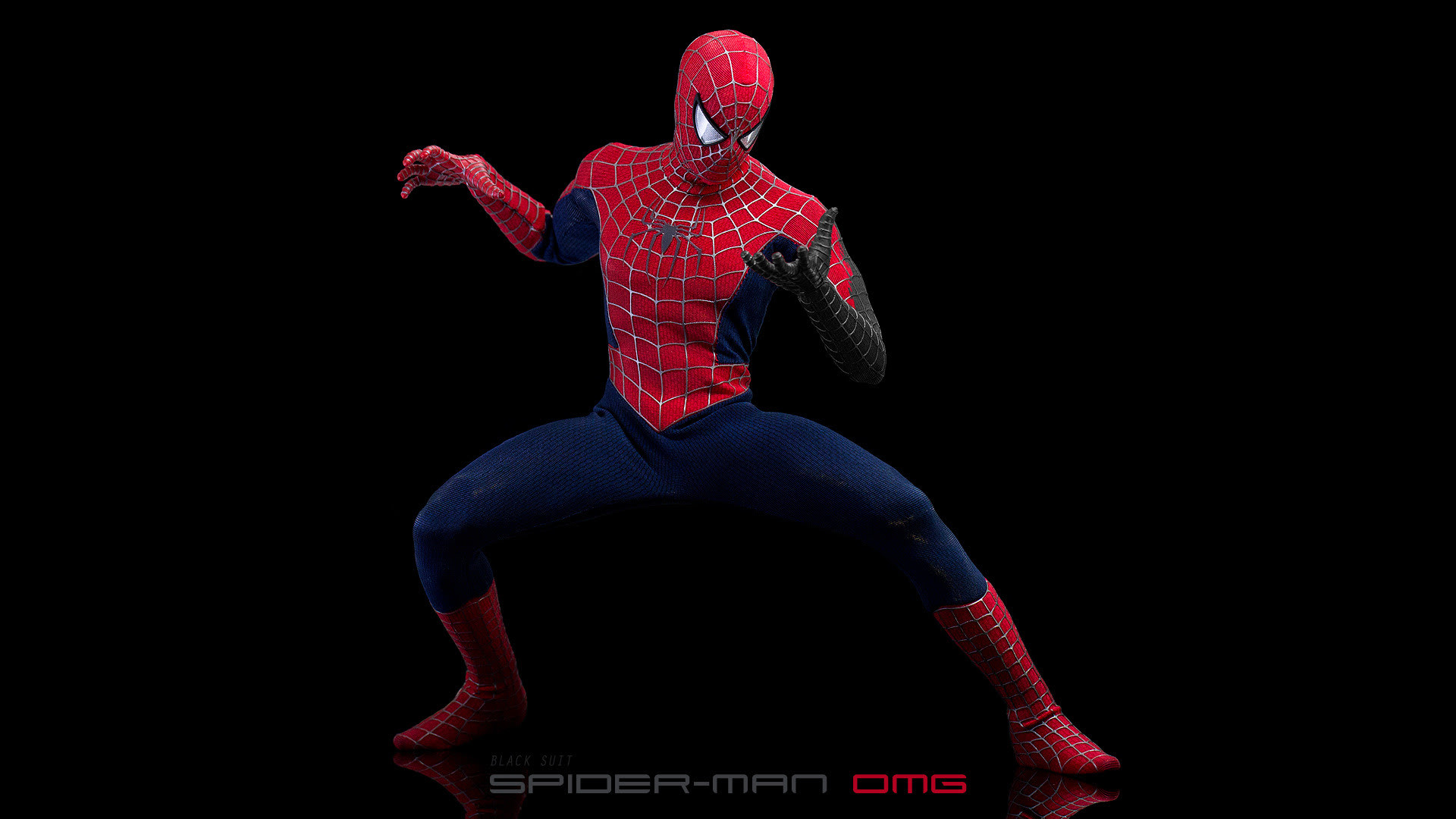 1920x1080 Thread: OMG's photo review Hot Toys Black-suit Spider-man