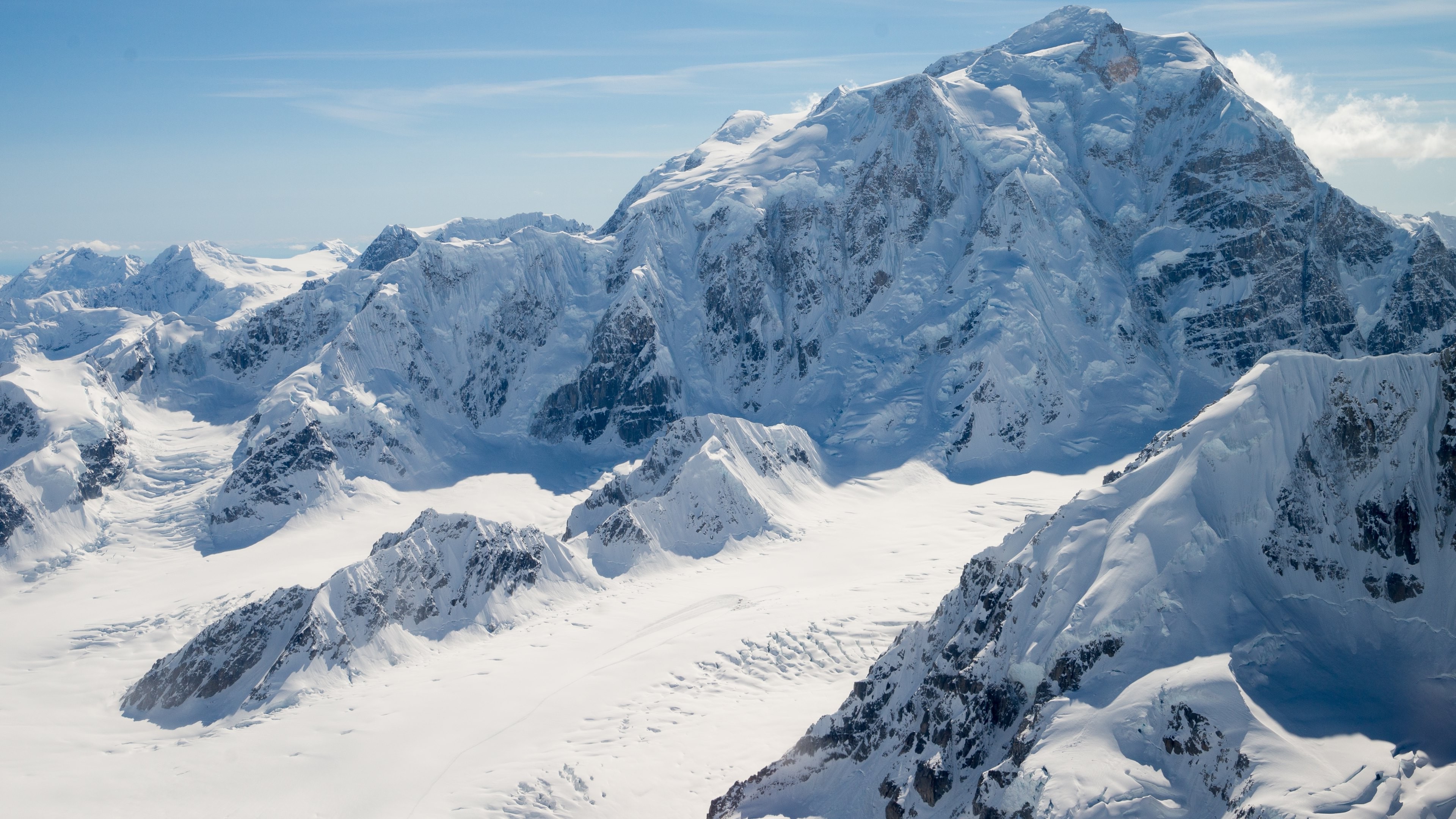 3840x2160 Ridge, Mountainous Landforms, Sky, Alps, Snow Wallpaper in   Resolution