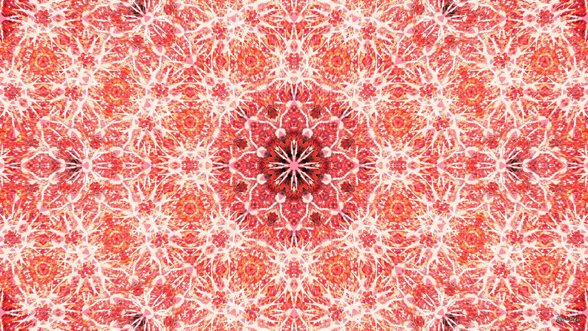 1920x1080 Abstract - Pattern Abstract Artistic Digital Mandala Manipulation Wallpaper