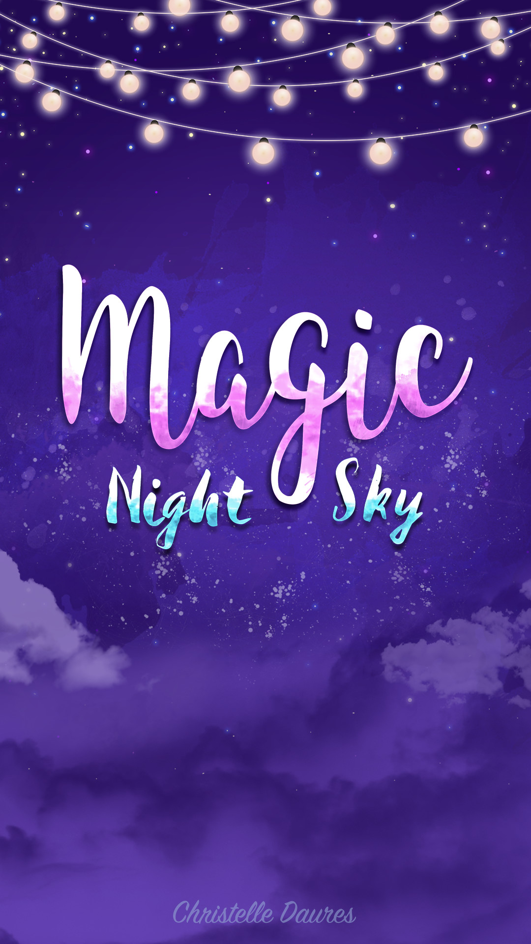 1080x1920 iphone fond ecran magic night sky crecre wallpaper ipad