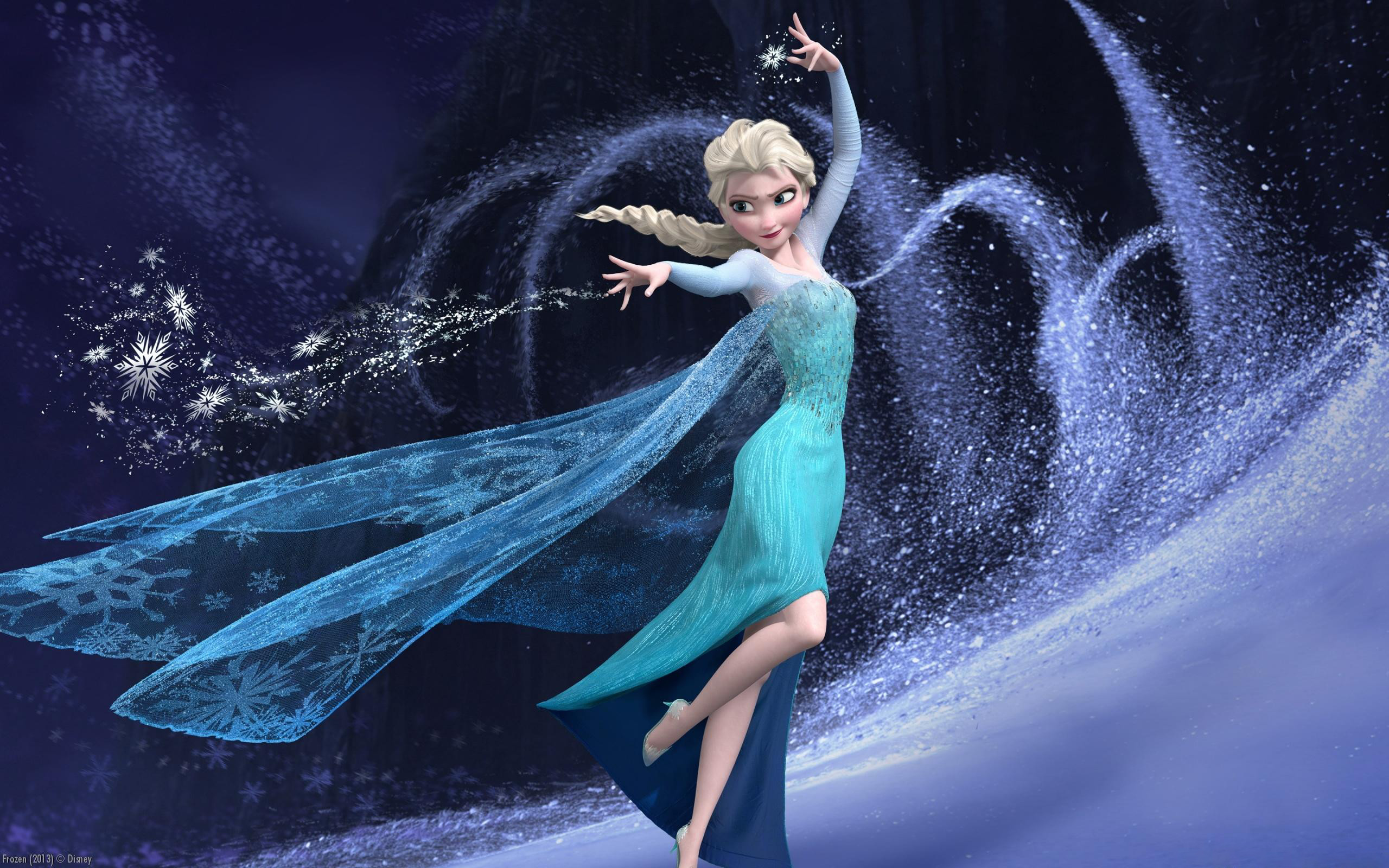 2560x1600 Elsa Frozen Snow Â· HD Wallpaper | Background Image ID:491304