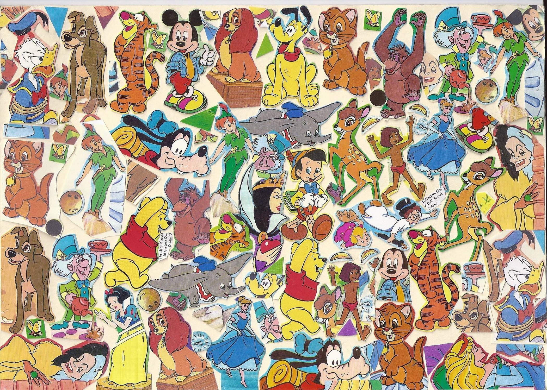2099x1498 Disney Characters HD Background Wallpaper