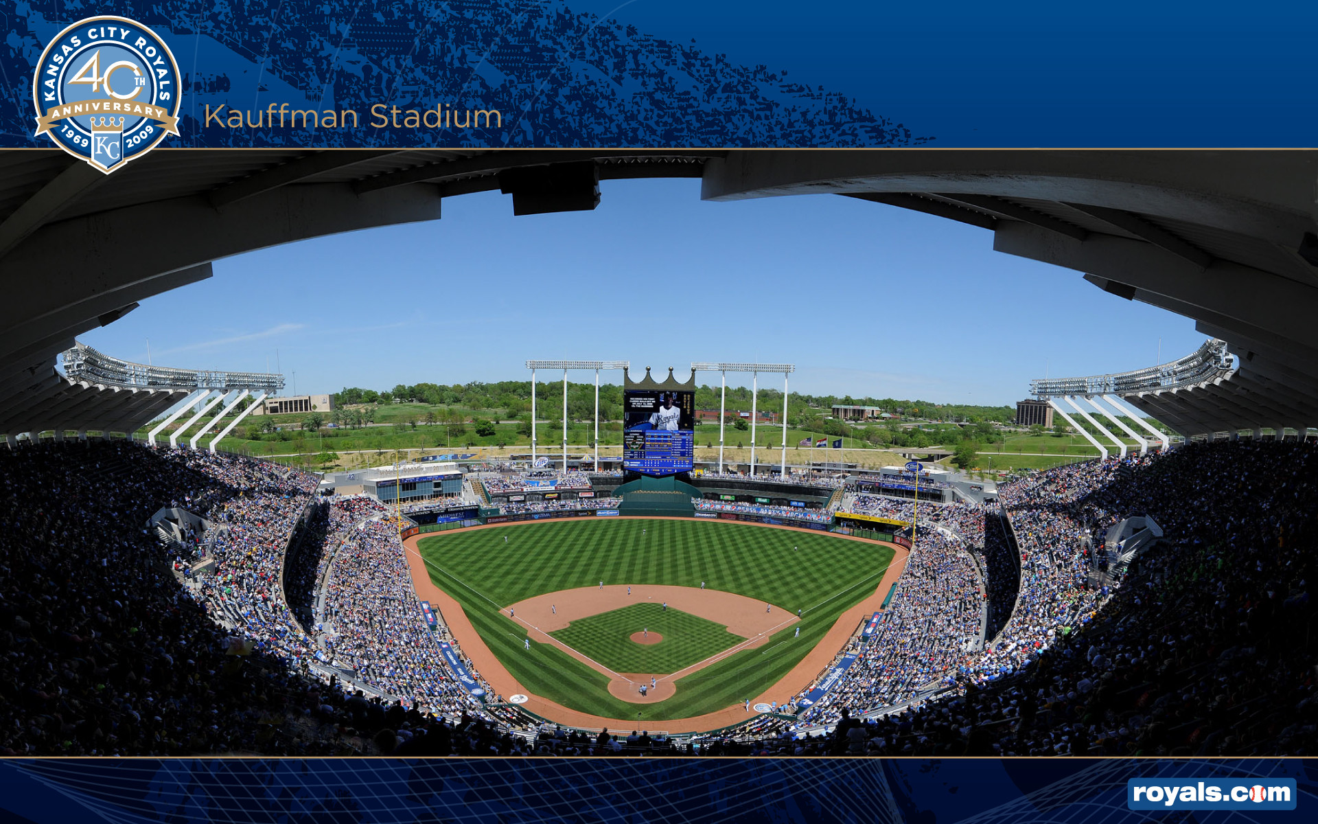 1920x1200 Kansas City Royals Baseball Team Stadium Desktop Background. Download   ...