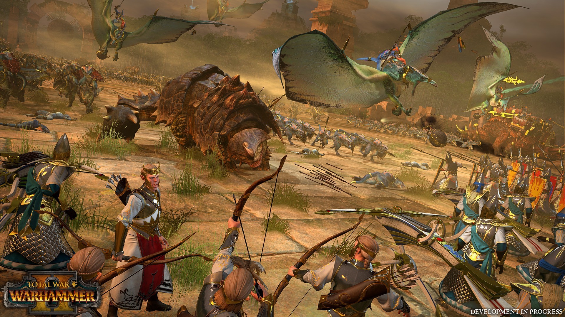 1920x1080 Total War: Warhammer II 5. Vor Jahrtausenden erschuf eine von  Chaosinvasoren belagerte Hochelfenmagier-Konklave einen riesigen, arkanen  Mahlstrom.