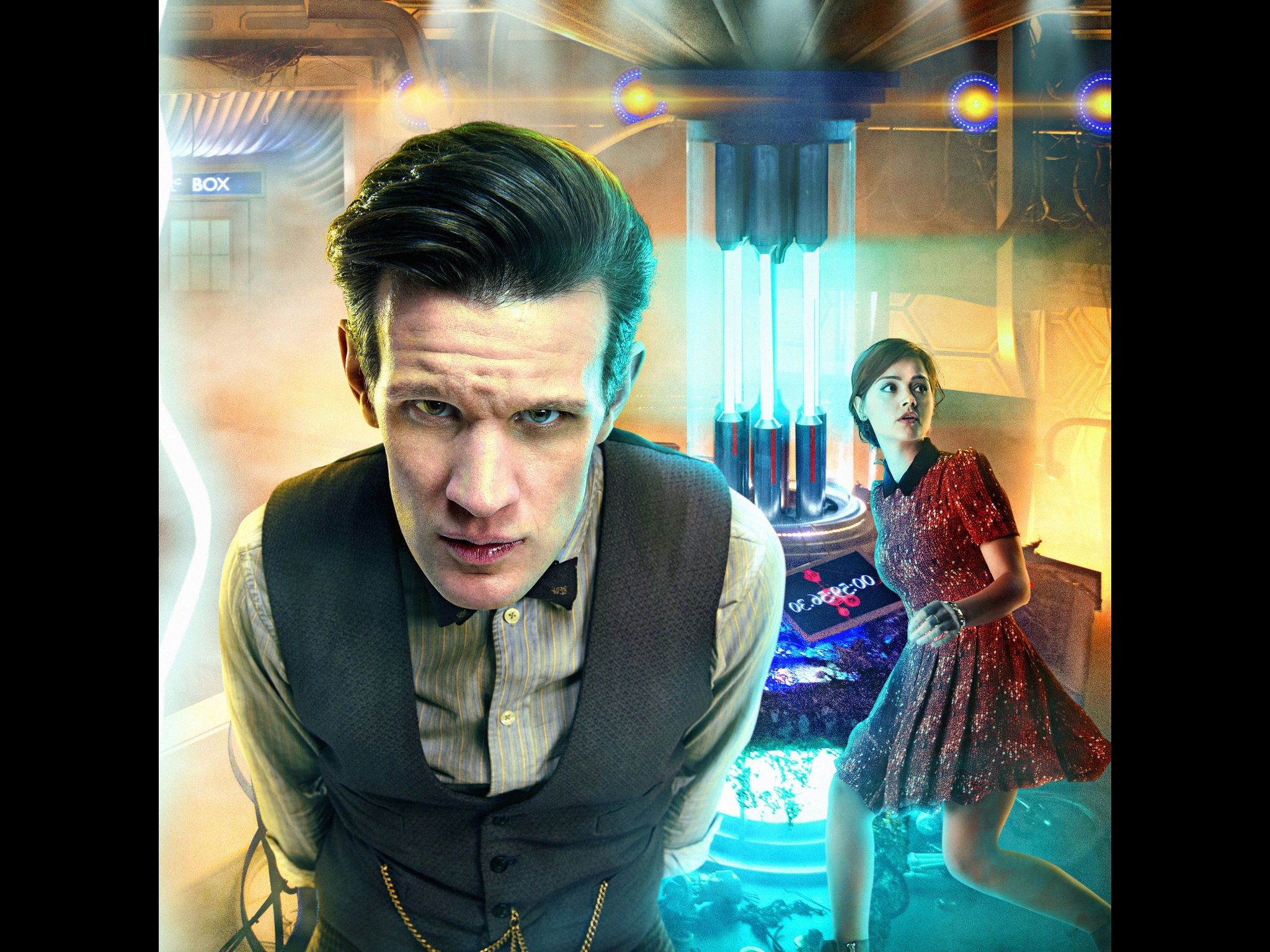 2048x1536 Wallpaper from a doctor who app. With...[drumroll] Matt Smith