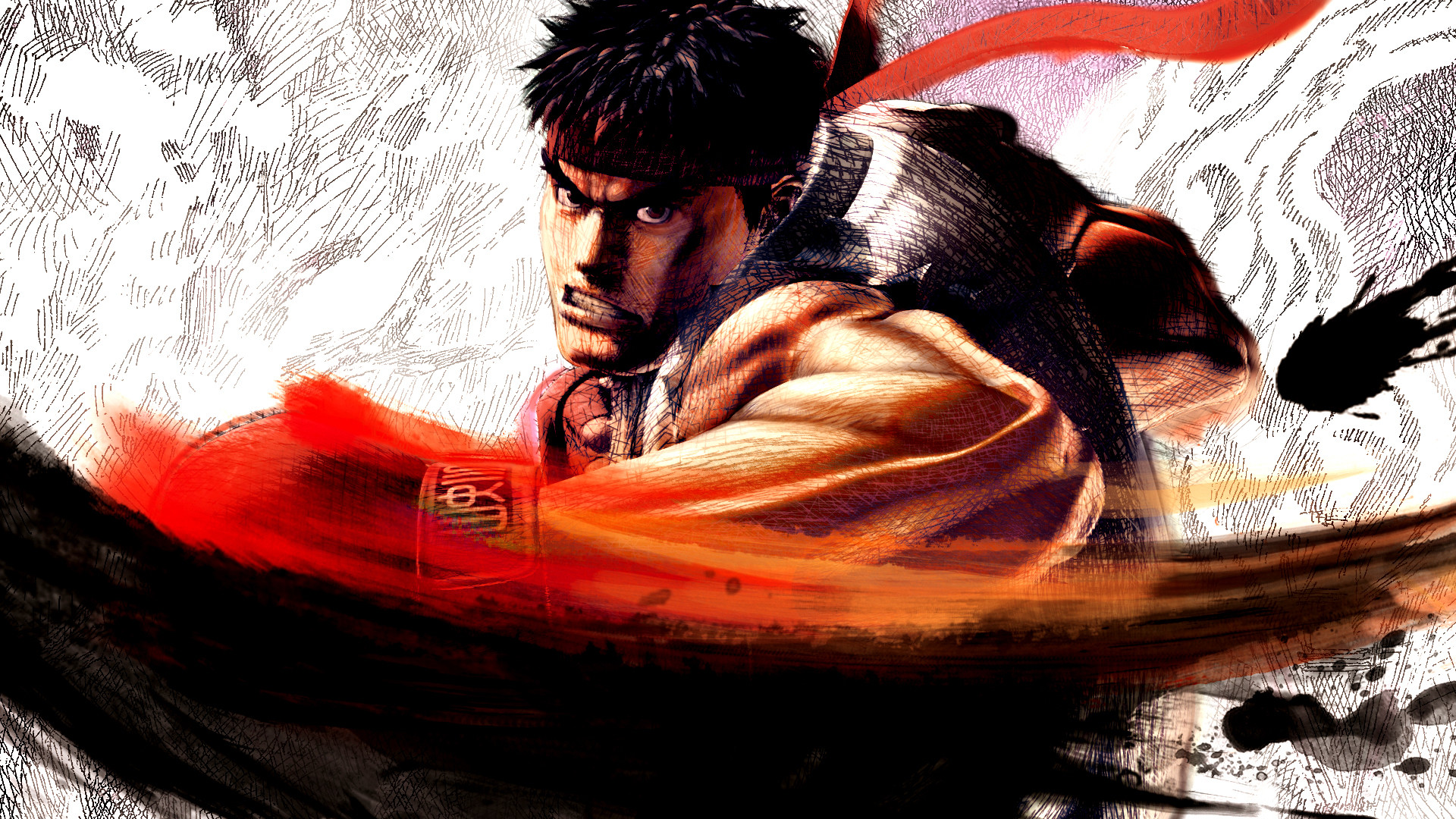 1920x1080 Ryu Street Fighter IV Desktop Wallpaper