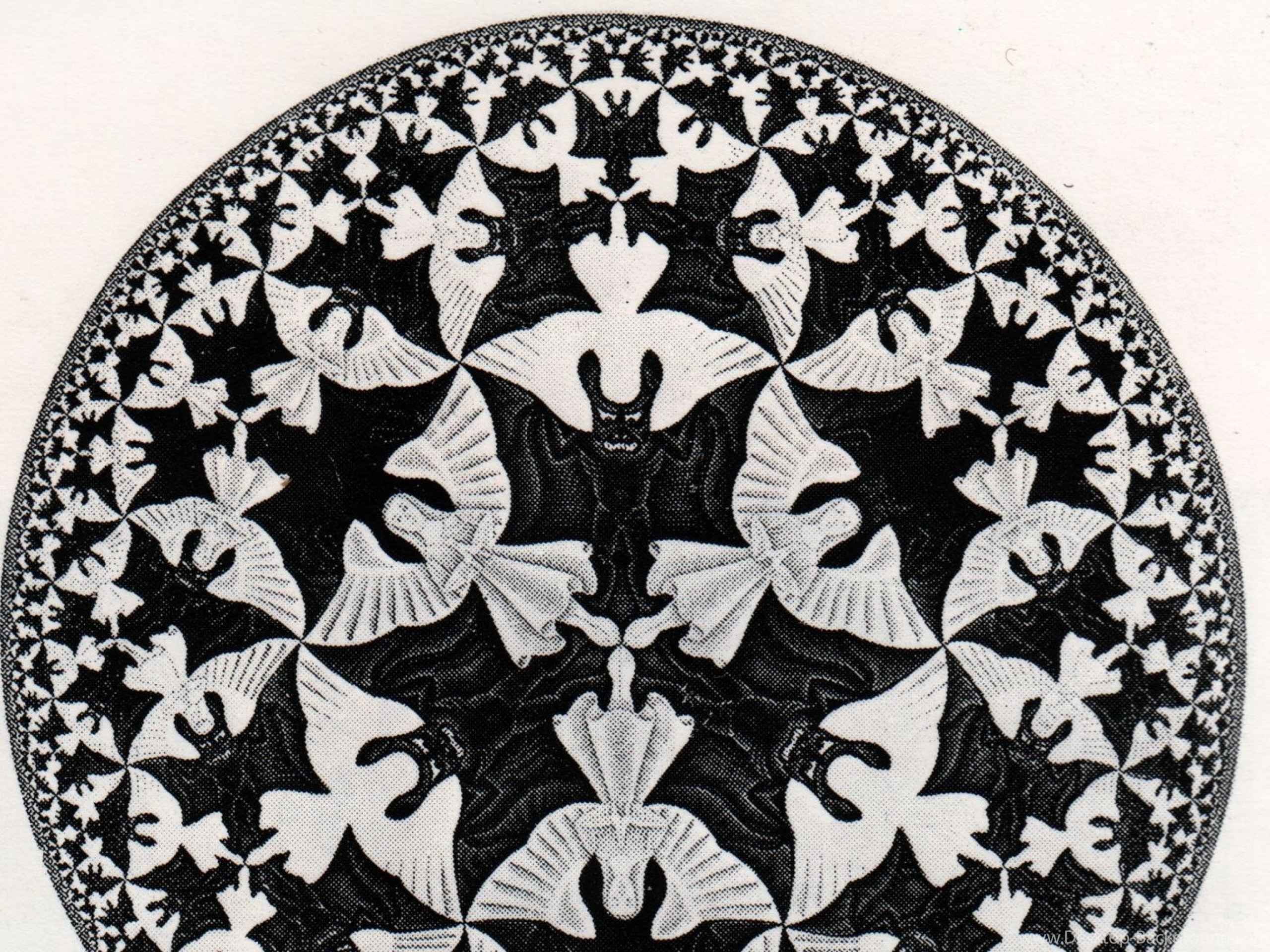 2560x1920 Download Wallpapers, Download  Mc Escher 1408x1422 .