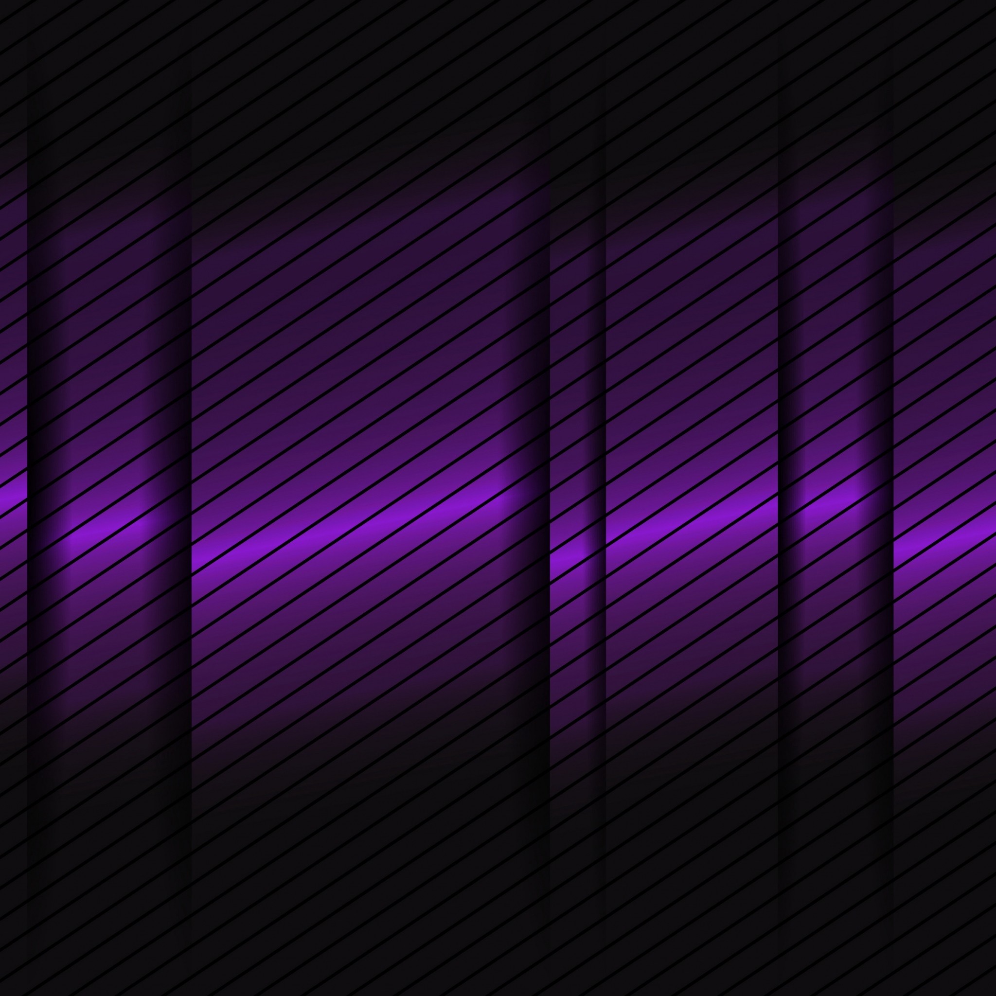 2048x2048 Preview wallpaper abstraction, line, purple 