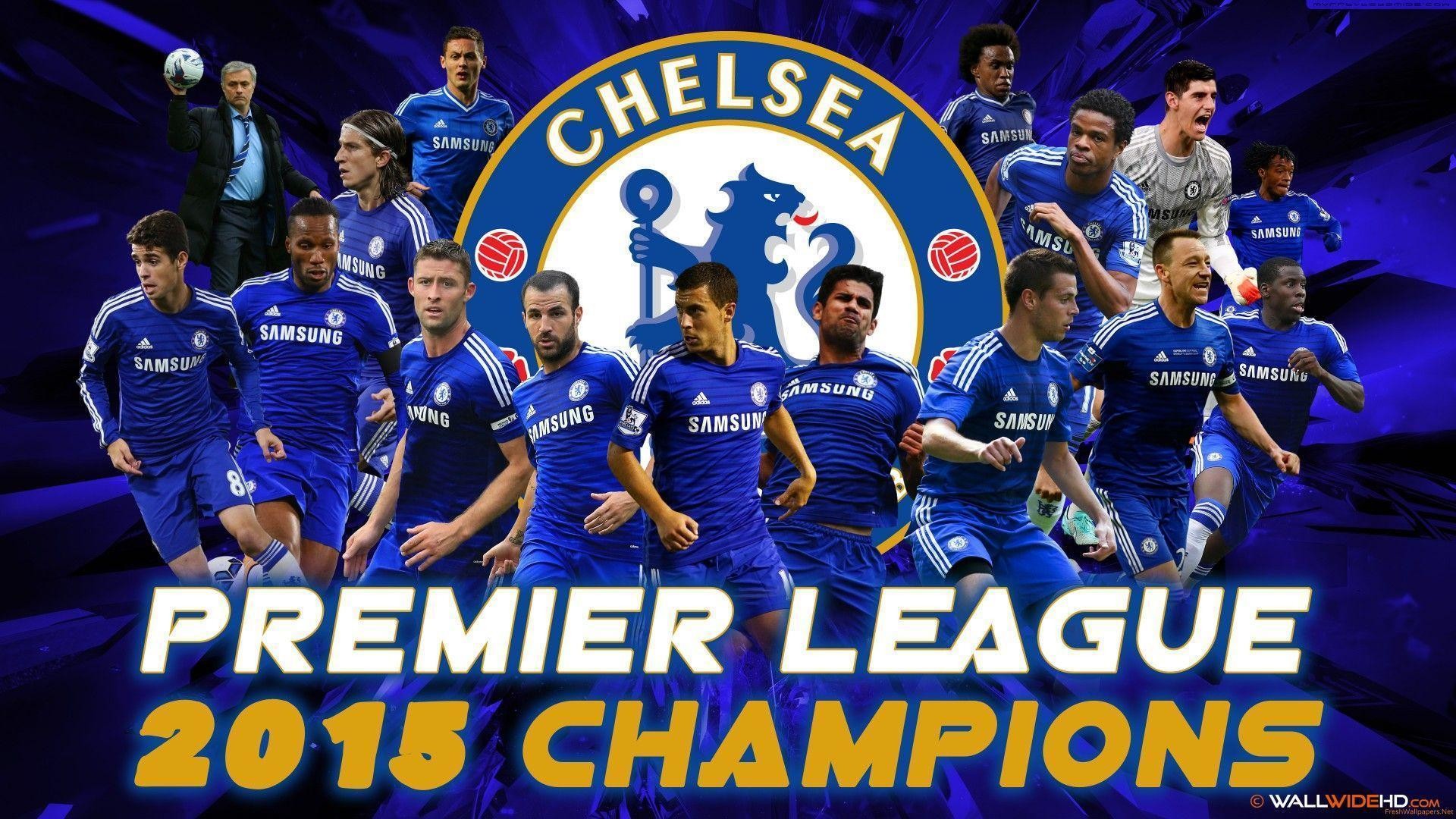 1920x1080 Chelsea FC 2014-2015 Barclays Premier League Champions wallpapers .