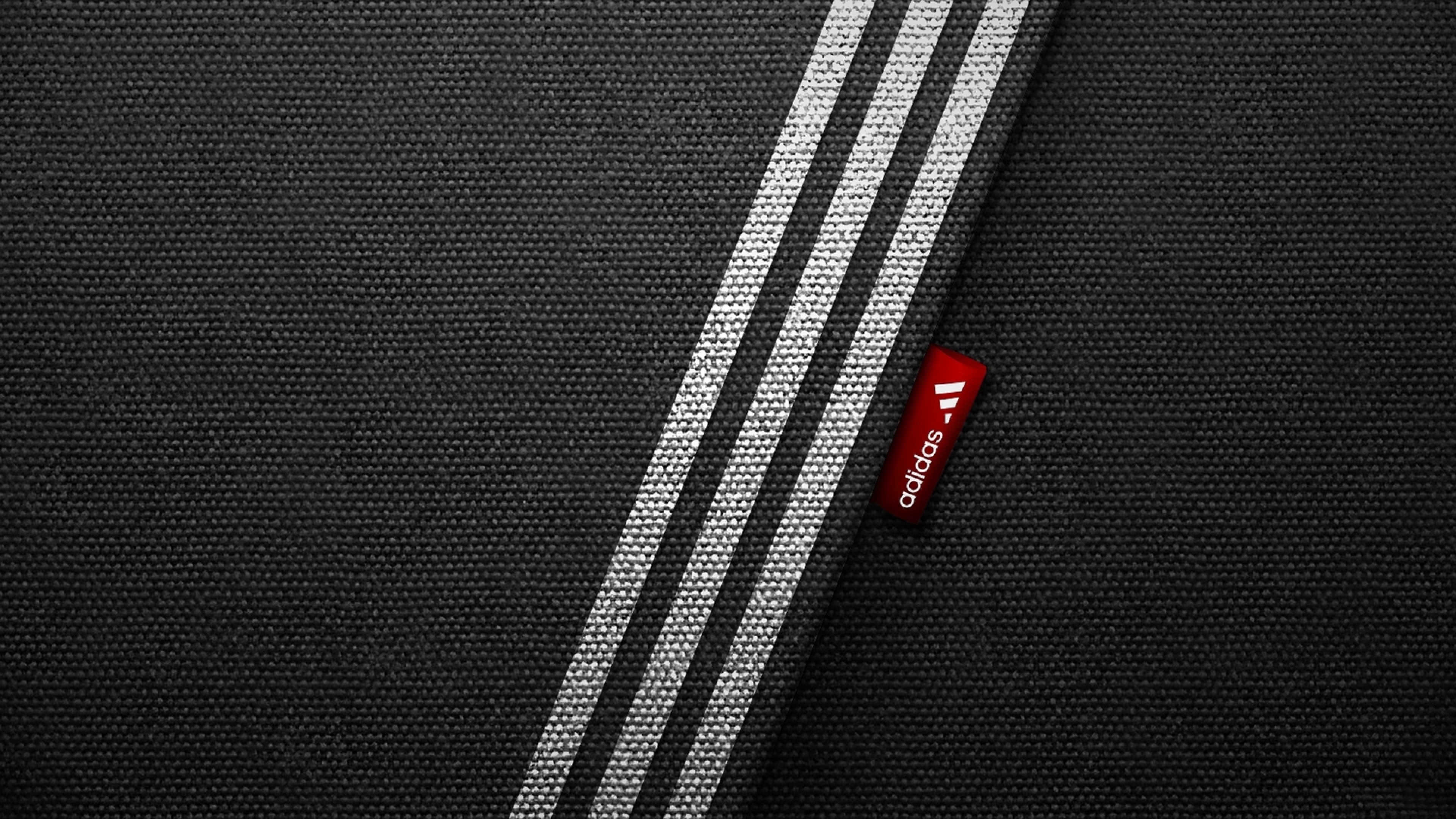3840x2160 Preview wallpaper adidas, brand, logo, sports, minimalism 