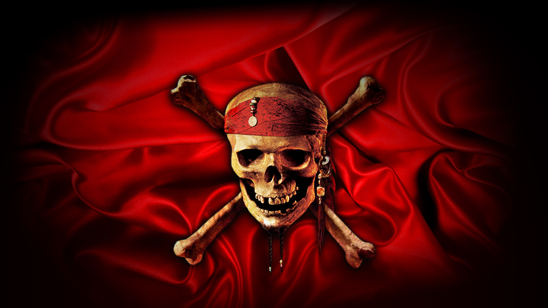 1920x1080 Movie Pirates Of The Caribbean: At World's End Skull Crossbones Wallpaper