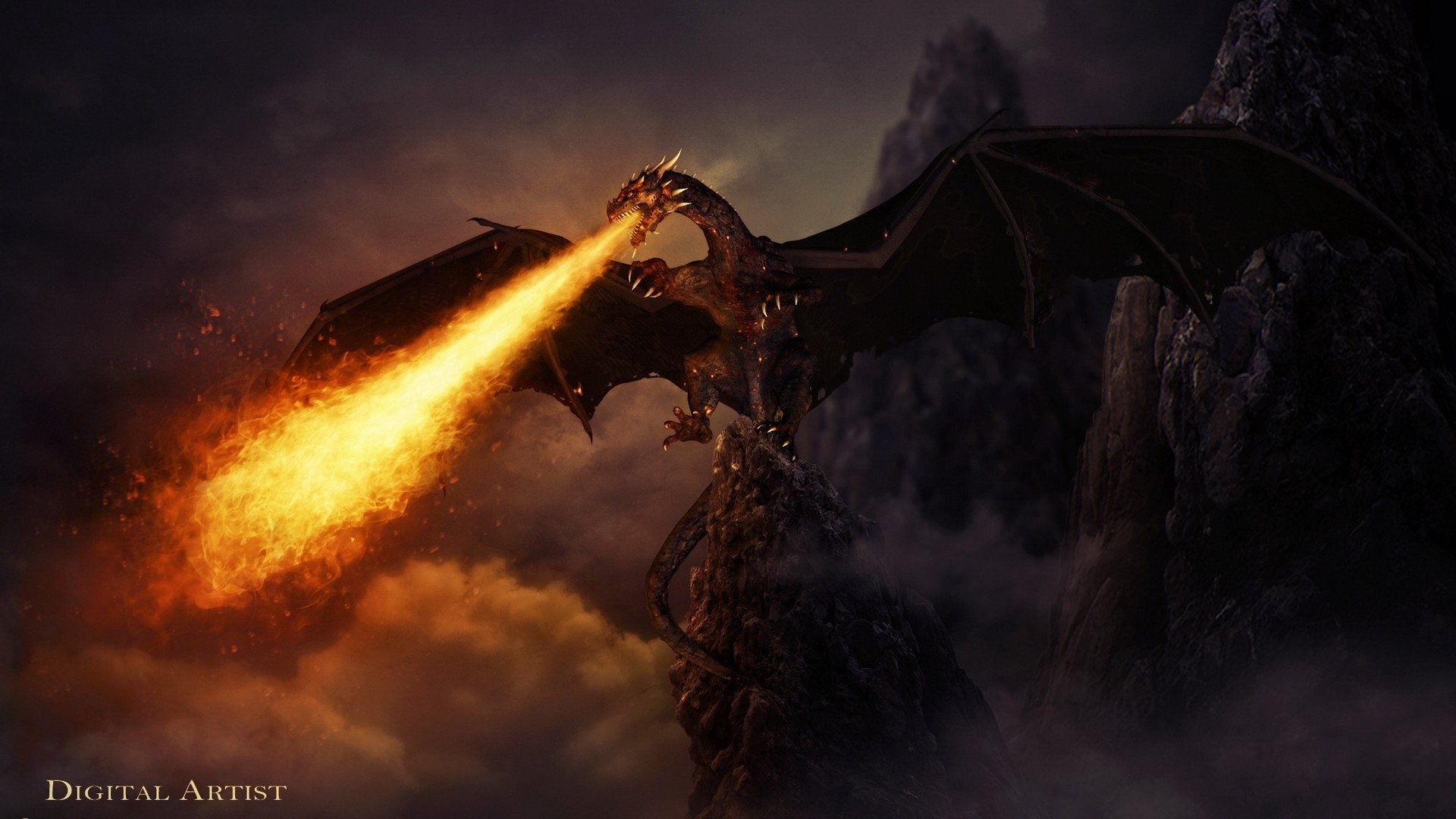 1920x1080 Dragon Of Hell 732334 ...