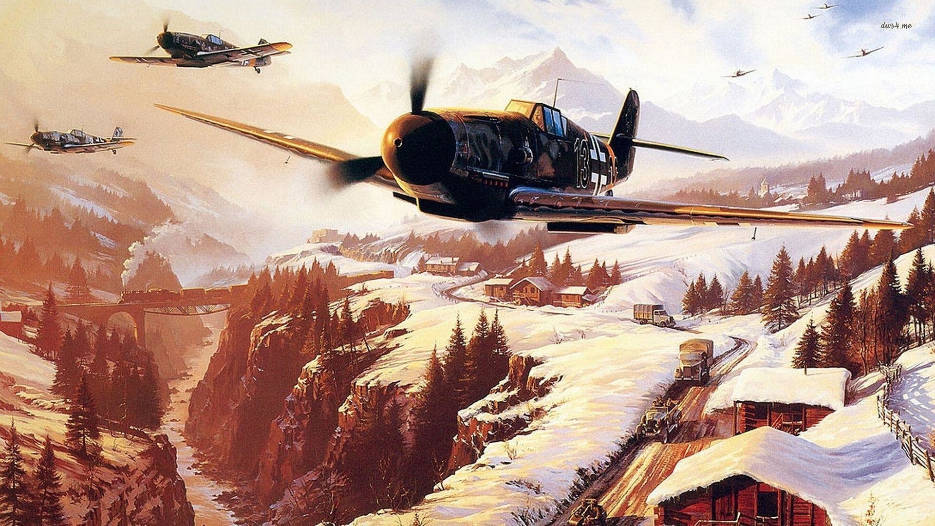 1920x1080 Wallpapers For > Ww2 Plane Wallpaper