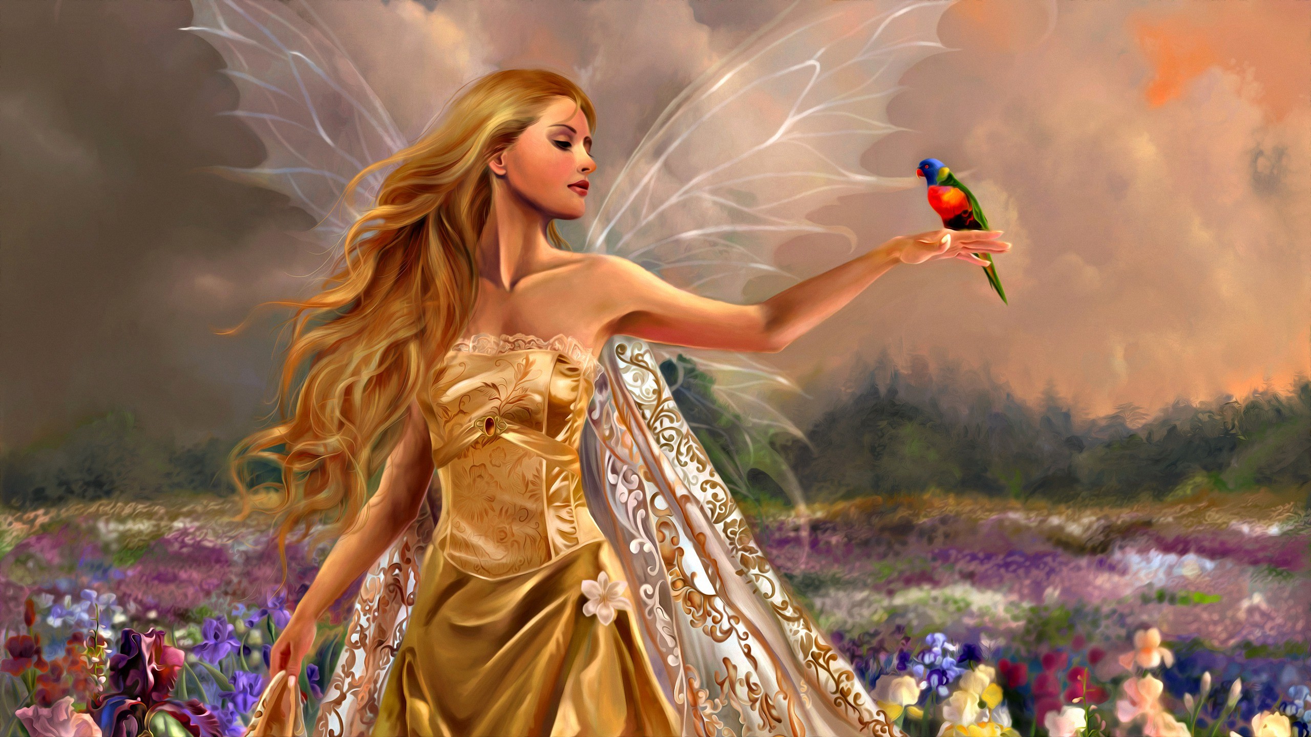 2560x1440 Collection of Animated Fairy Wallpaper on HDWallpapers Animated Fairy  Wallpapers
