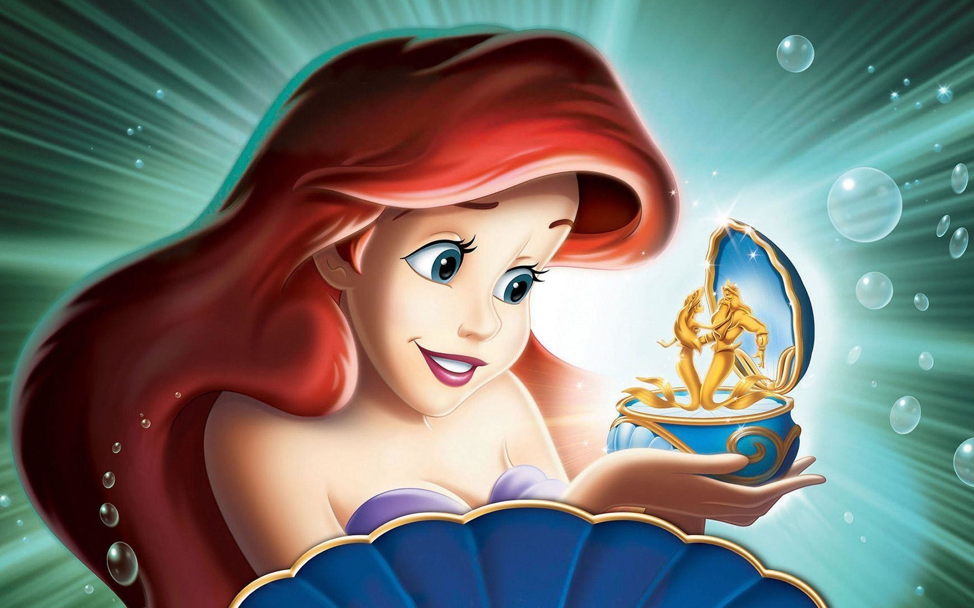 1920x1200  The Little Mermaid Disney Ariel Cartoon wallpaper #