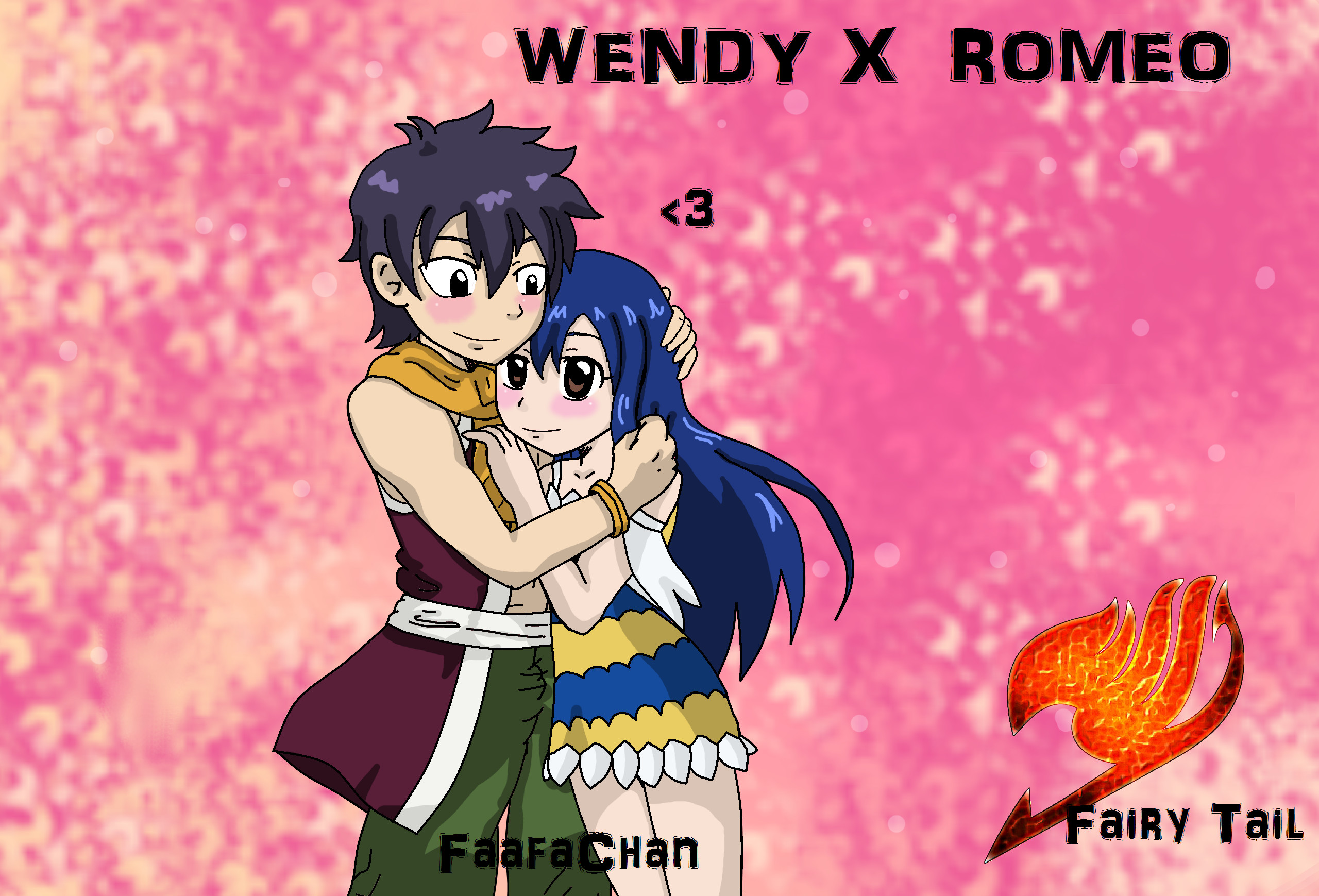 2560x1739 Wendy x Romeo ( Romendy ) Fairy Tail by Takari01