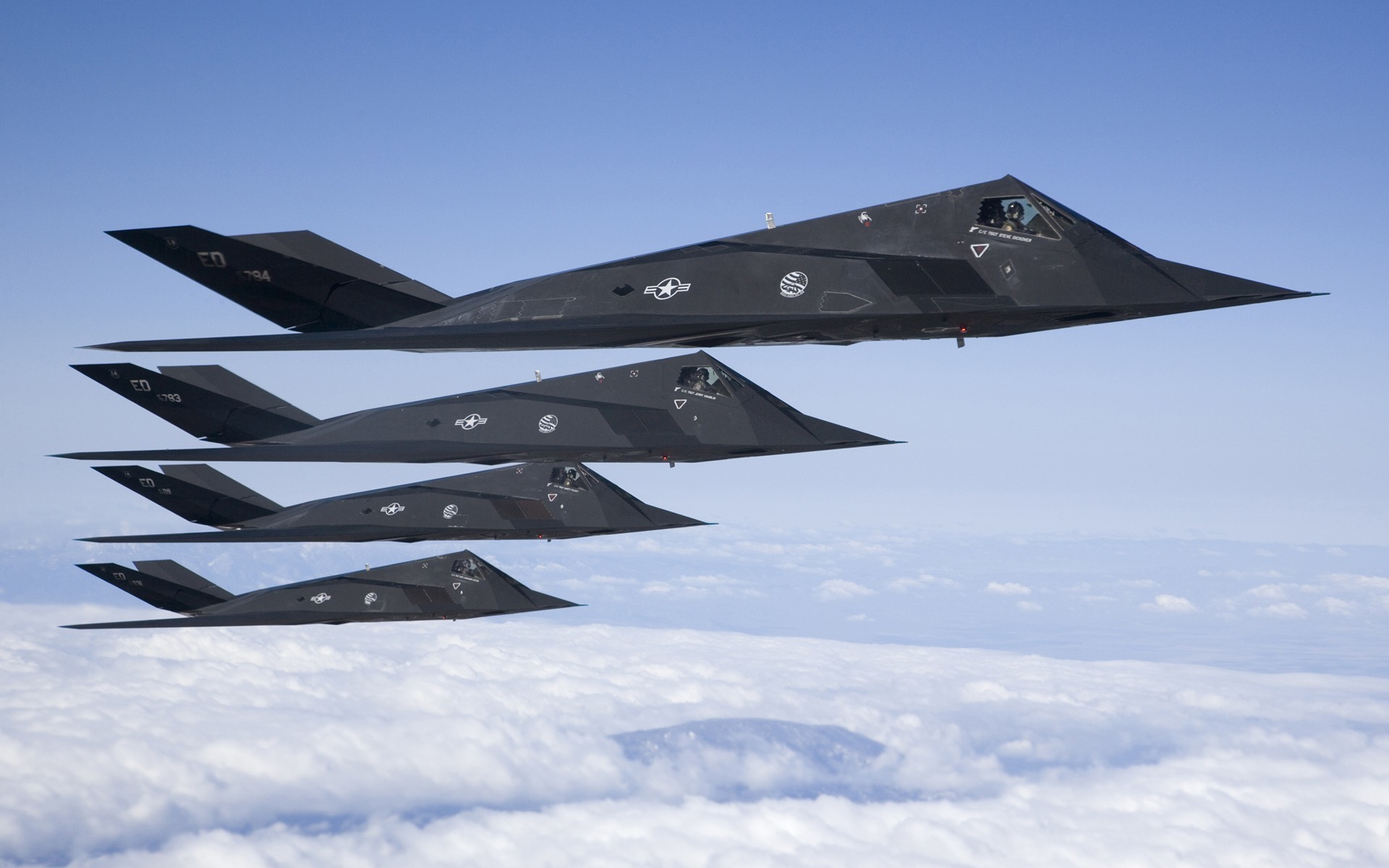 1920x1200 cool wallpapers: stealth fighter jet .