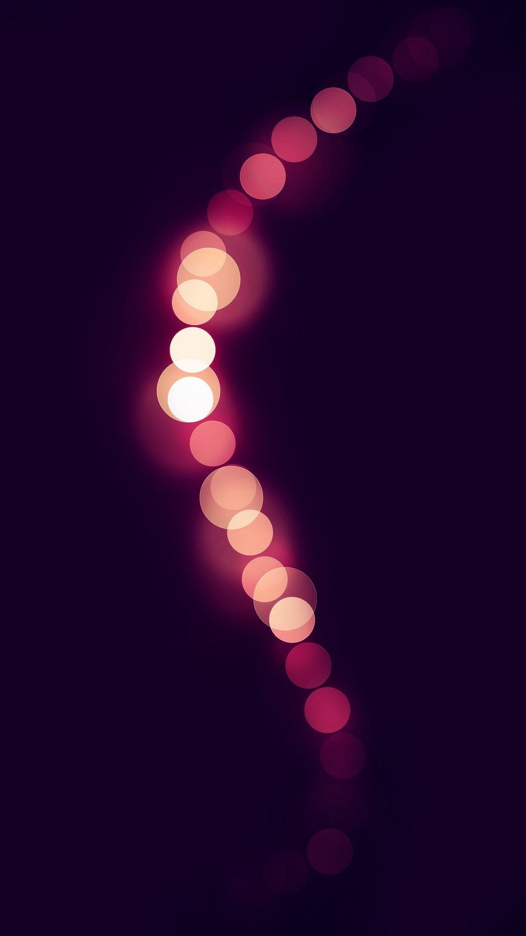 1080x1920 Pink Light Circles Bokeh iPhone 6 Plus HD Wallpaper