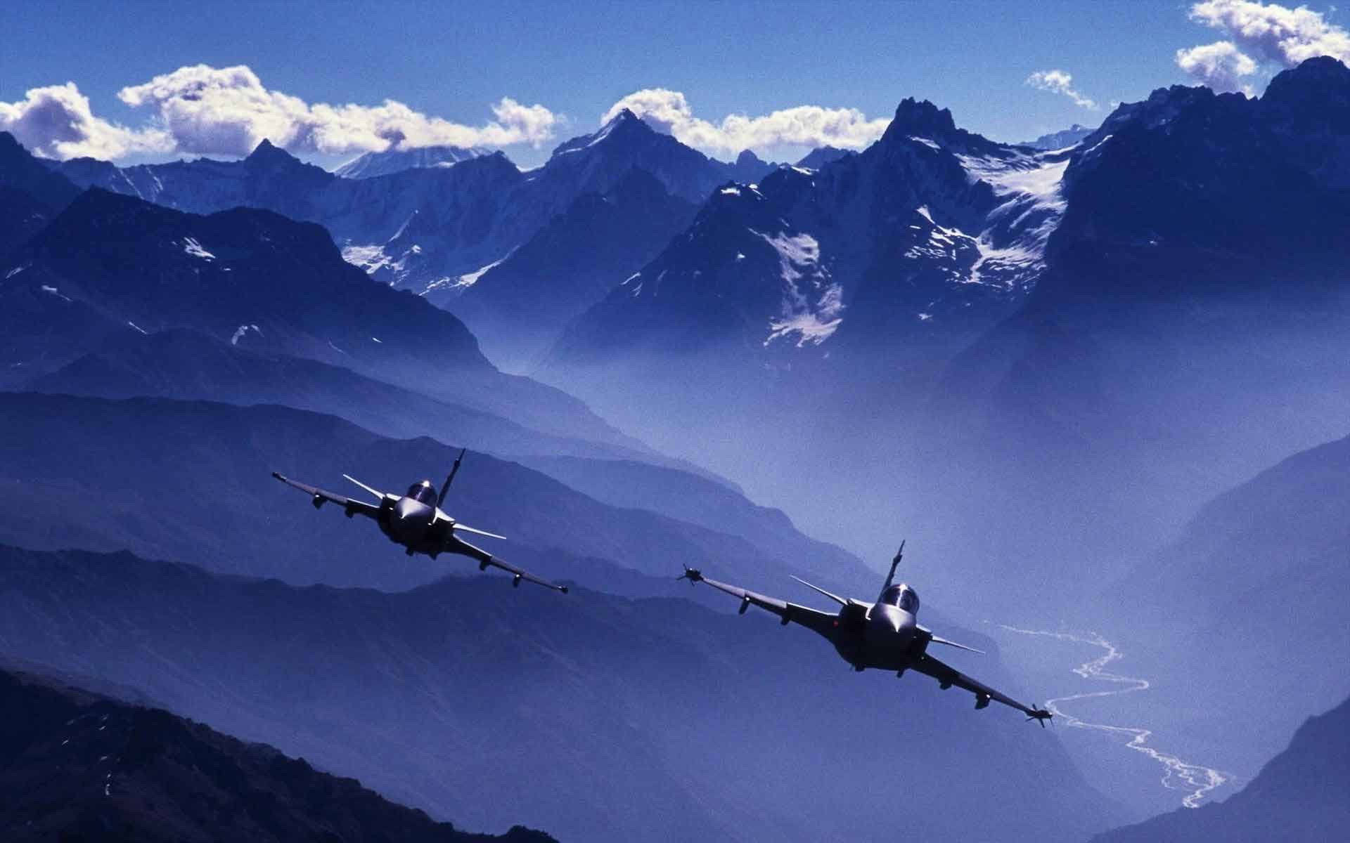 1920x1200 Mountains Jas Fighter Aircraft Gripen Military Landscapes Jets Nature Wallpapers  Computer Desktop