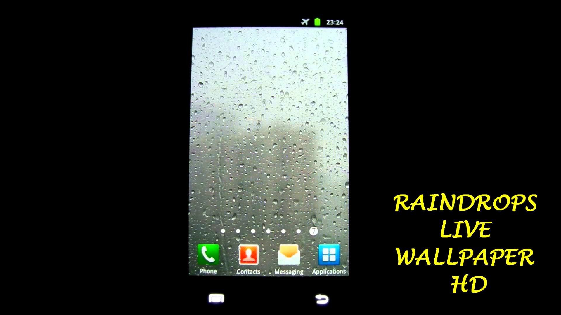 1920x1080 Raindrops Live Wallpaper HD