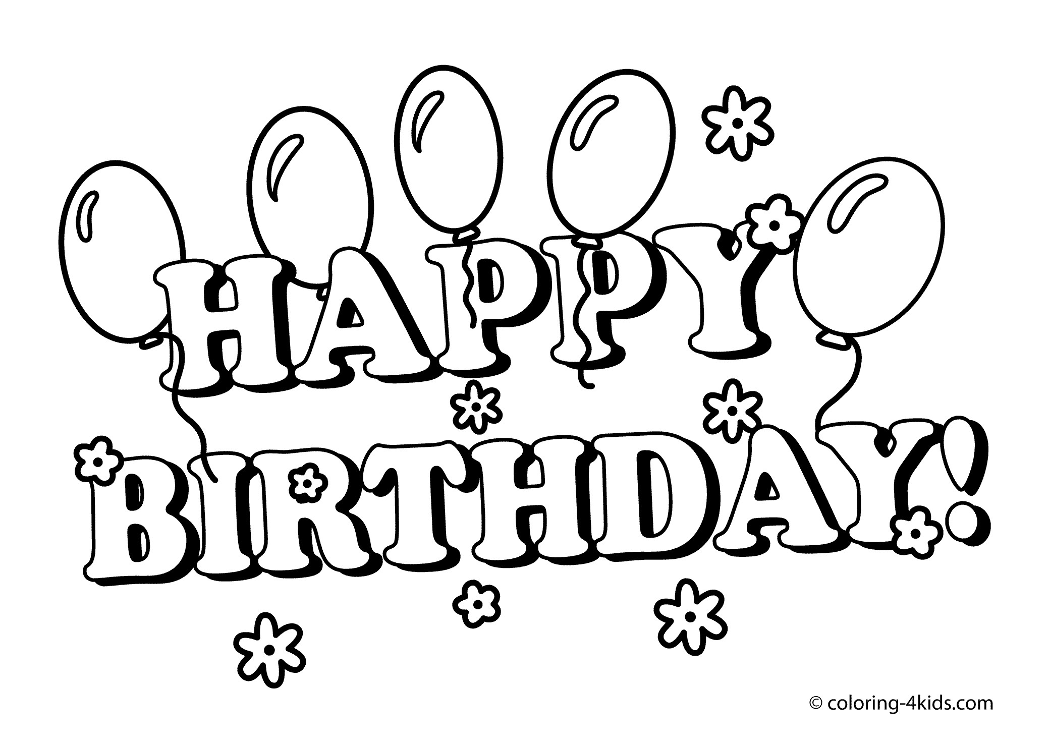 2079x1483 ... Birthday Coloring Pages Max Coloring ...