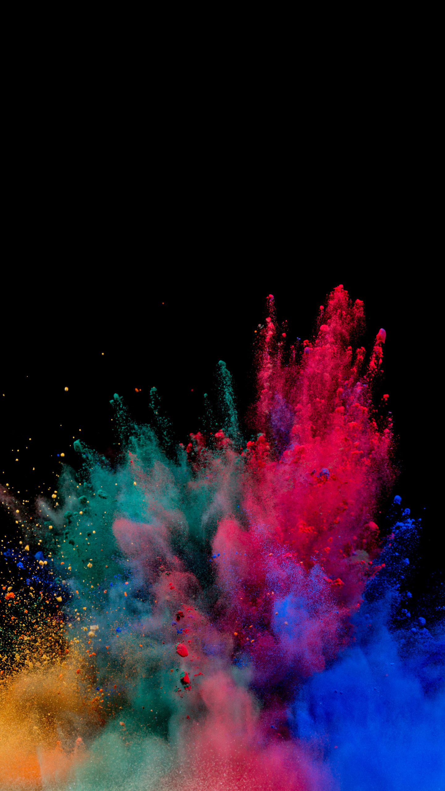 1440x2560 Colors, blast, explosion, colorful,  wallpaper