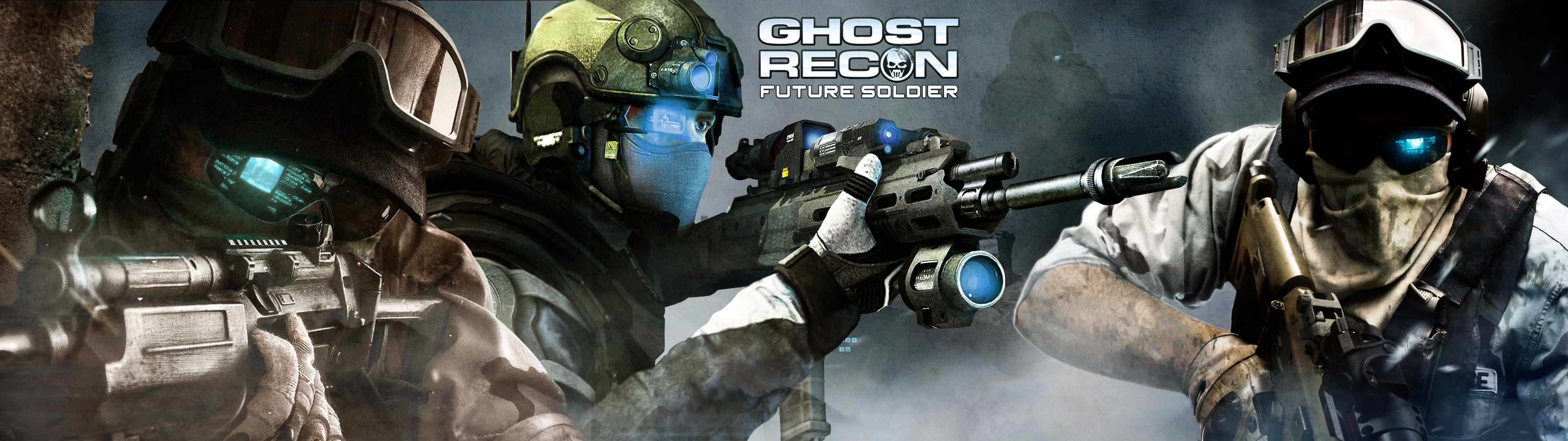 3840x1080 ... Ghost Recon: Future Soldier (Widescreen Wallpaper) by cursedblade1337