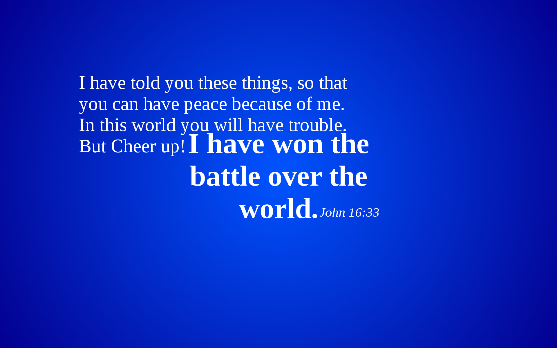 1920x1200 John 16:33 – Battle Of The World