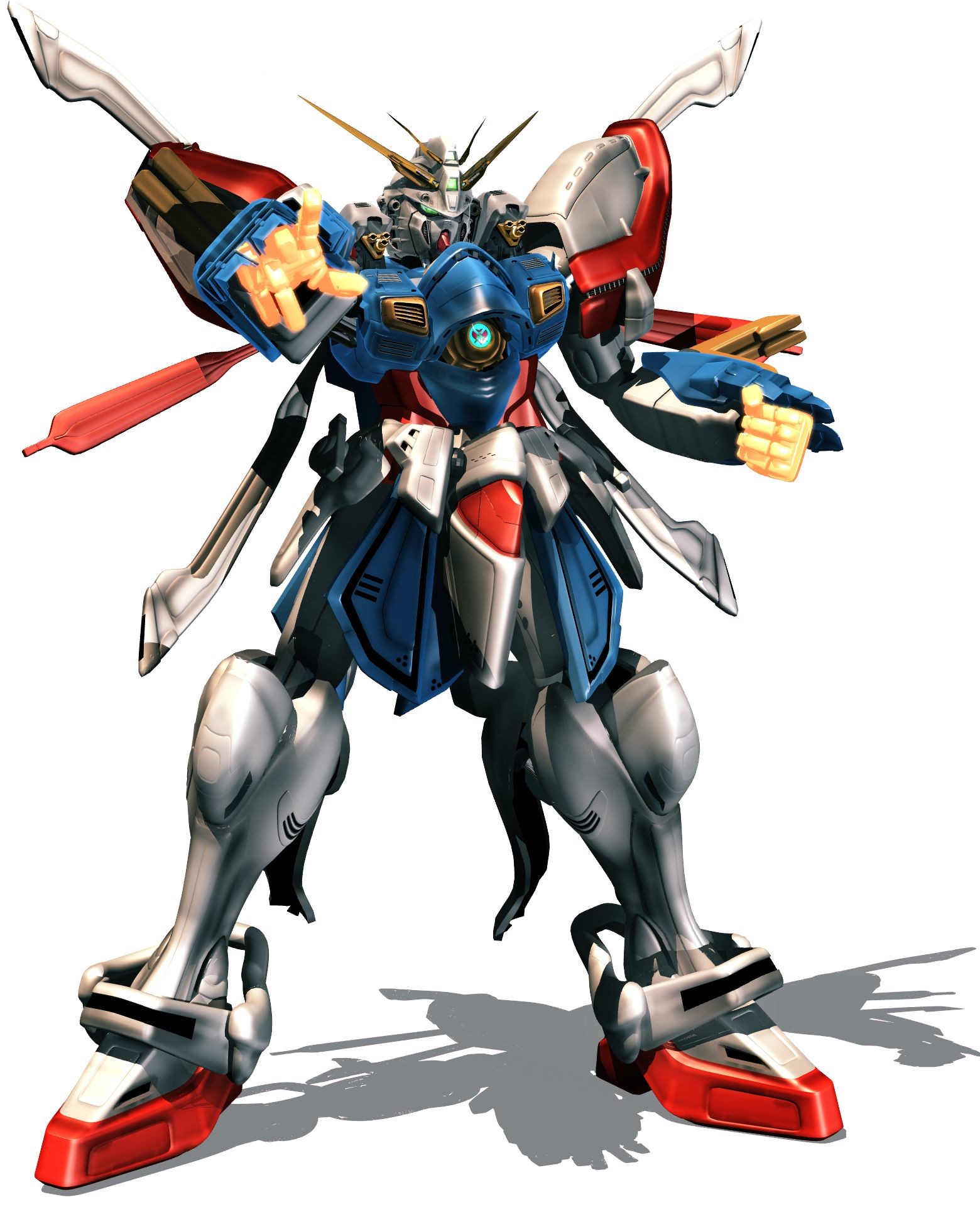 1560x1920 The Shining Gundam is a mobile fighter for the nation of Neo Japan built  for the Gundam Fight. It was featured in the anime Mobile Fighter G Gundam  and ...