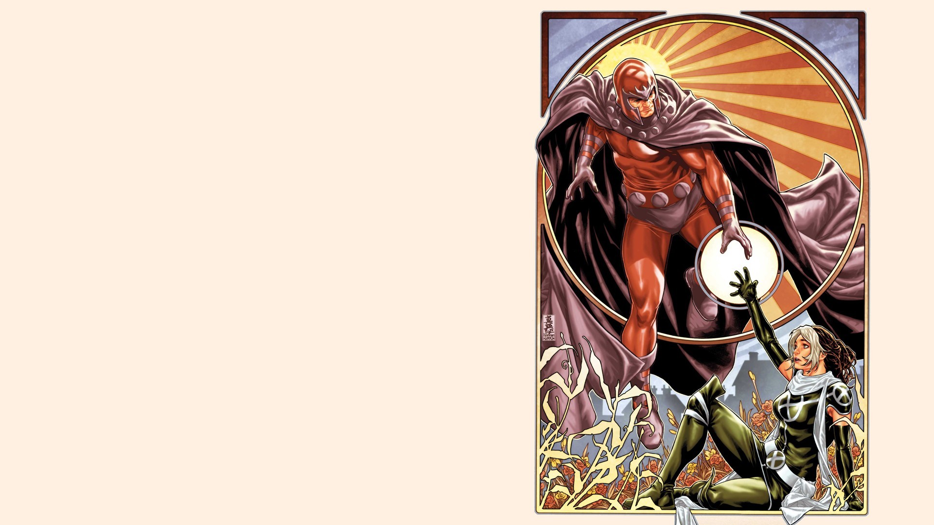 1920x1080 Comics - X-Men Legacy Magneto Rogue (X-men) Wallpaper