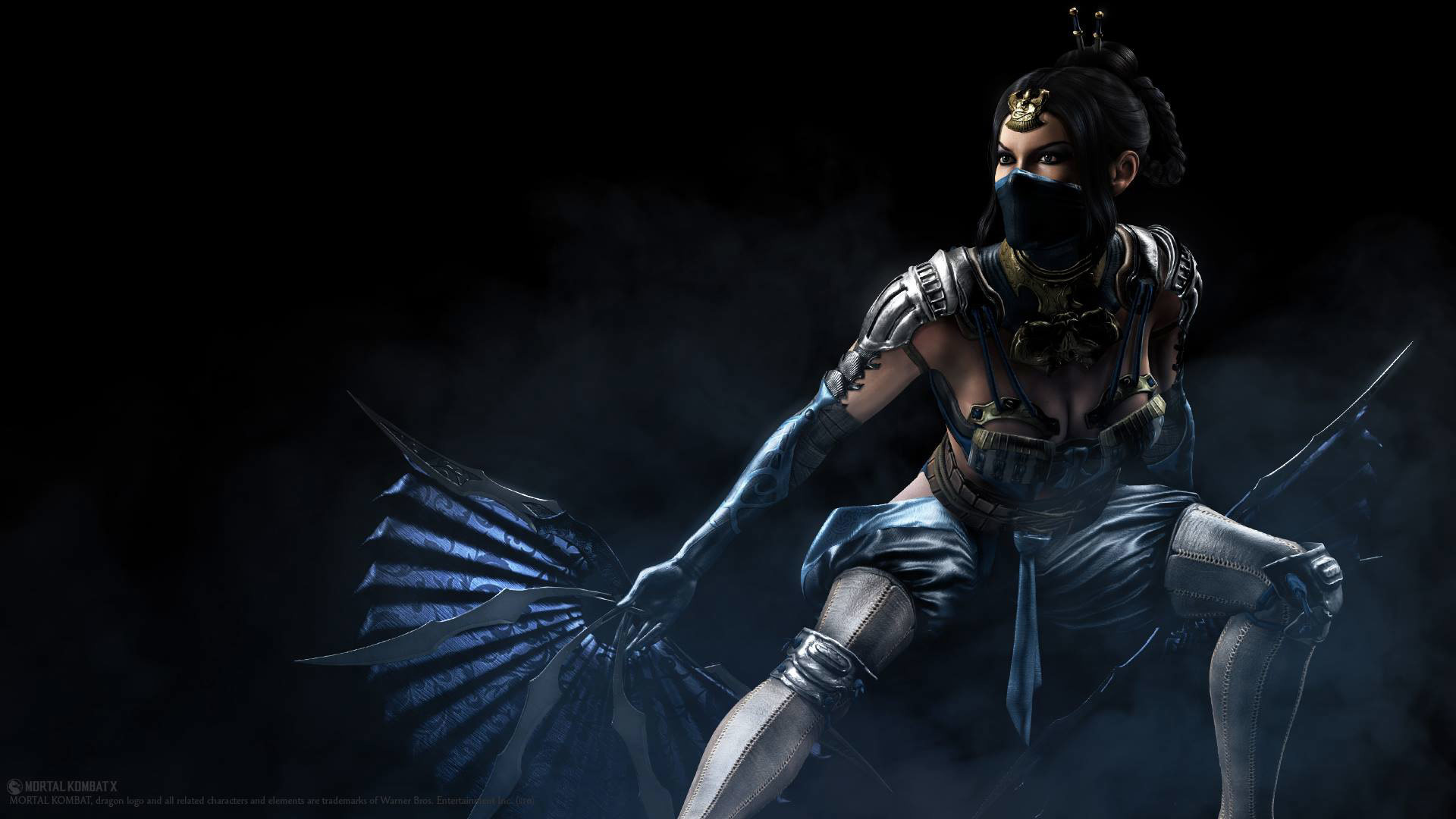 1920x1080 Official character artwork for Kitana and Kung Lao in Mortal Kombat X image  #1