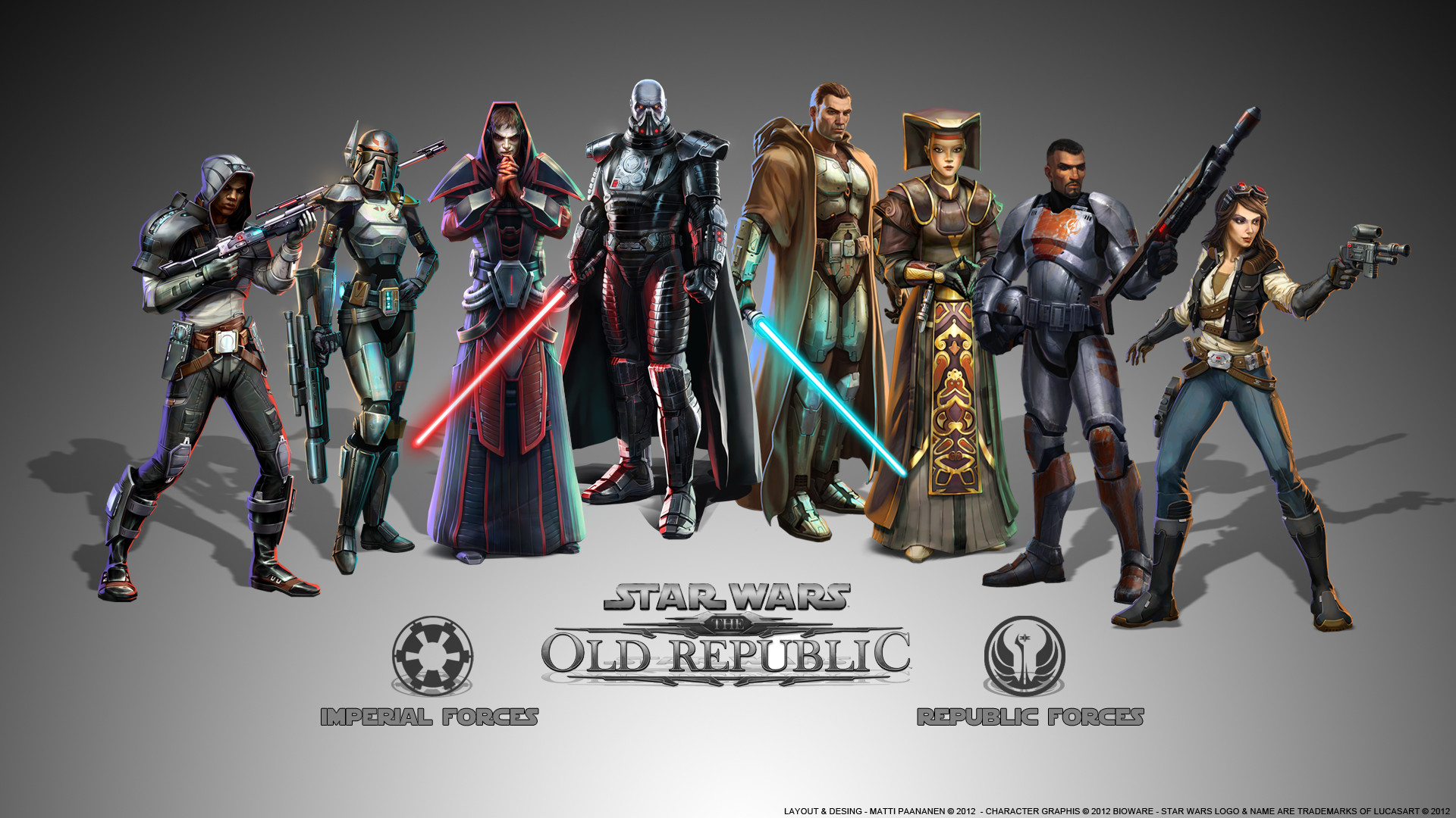 1920x1080 StarWars: the old republic images Classes of SWTOR HD wallpaper and  background photos