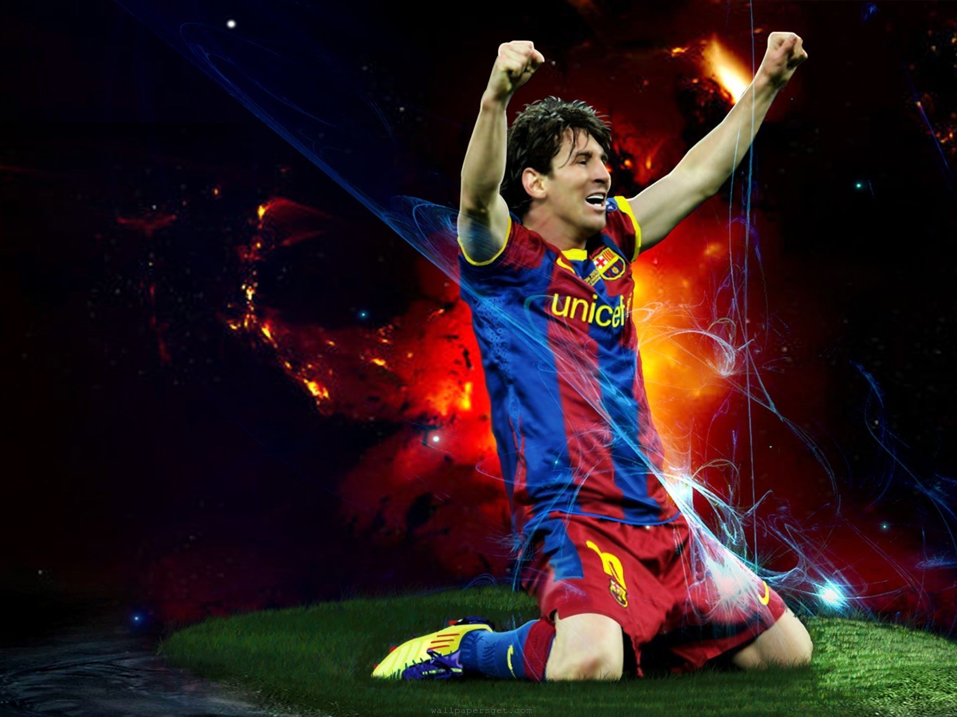 1920x1440 soccer players wallpapers Messi Soccer Player Wallpaper