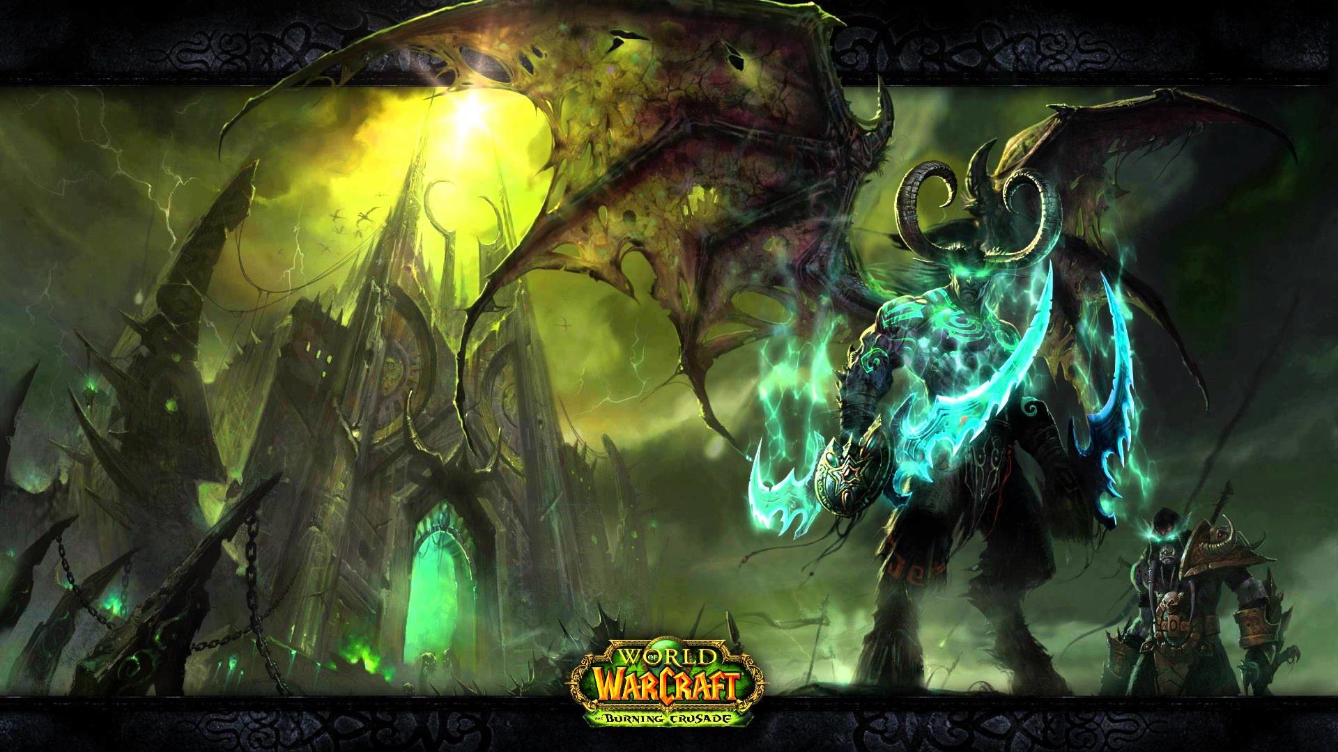1920x1080 World of Warcraft - Illidan and the Black Temple - Motion Background -  YouTube