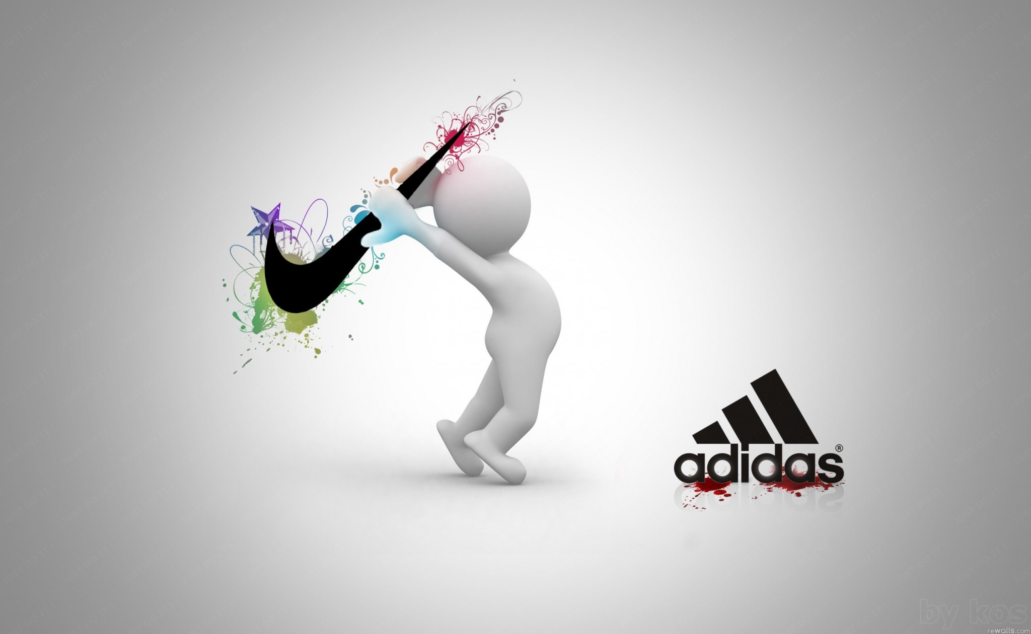 2048x1260 adidas backgrounds images