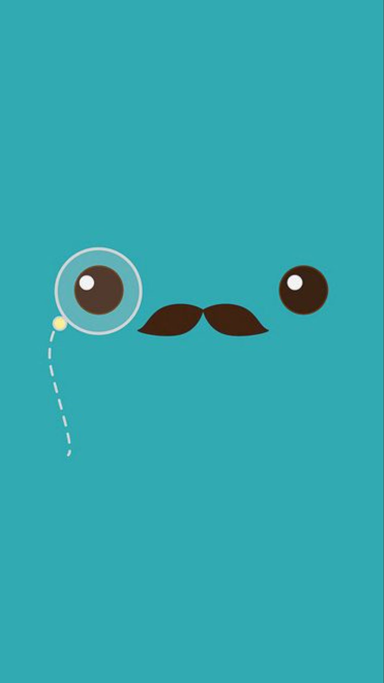 1242x2208 17 Awesome Mustache Wallpapers for Phones and Walls. Cool Iphone ...