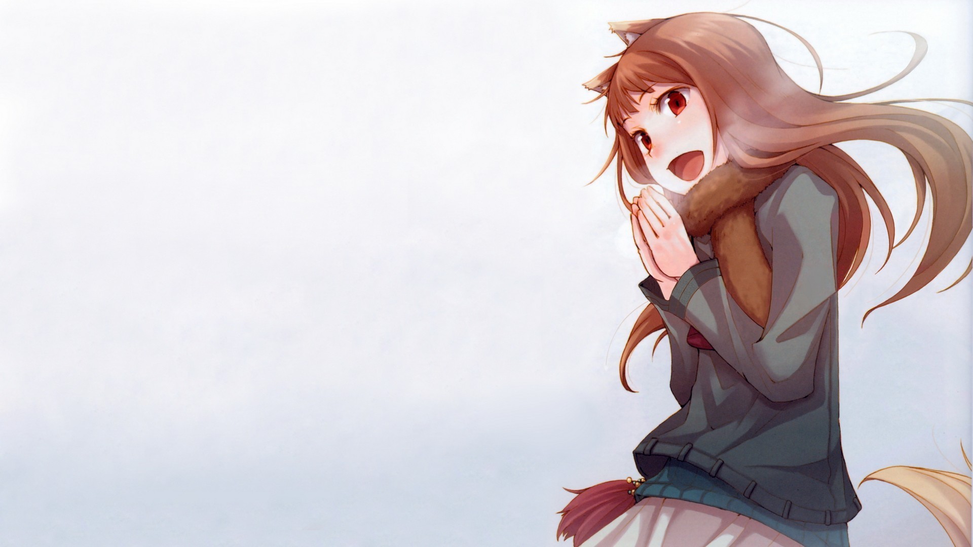 1920x1080 anime, Anime Girls, Cold, Holo, Spice And Wolf Wallpapers HD / Desktop and  Mobile Backgrounds