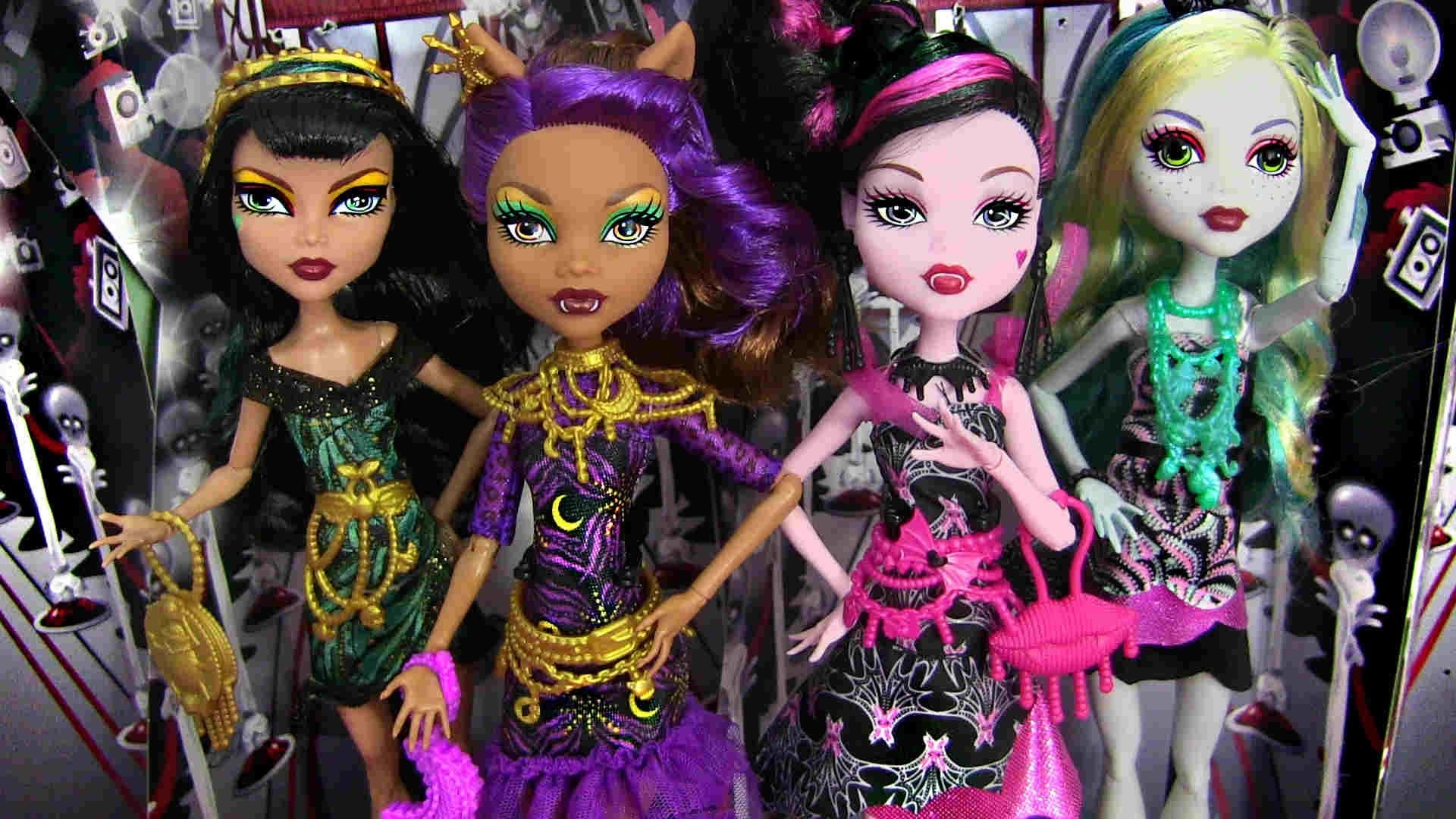 1920x1080 MONSTER HIGH FRIGHTS CAMERA ACTION! BLACK CARPET DOLLS REVIEW VIDEO !!!:D -  YouTube