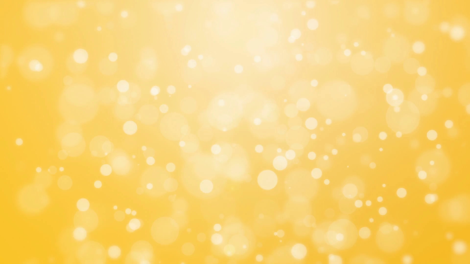 1920x1080 Cheerful golden yellow bokeh background with floating glowing lights Motion  Background - VideoBlocks