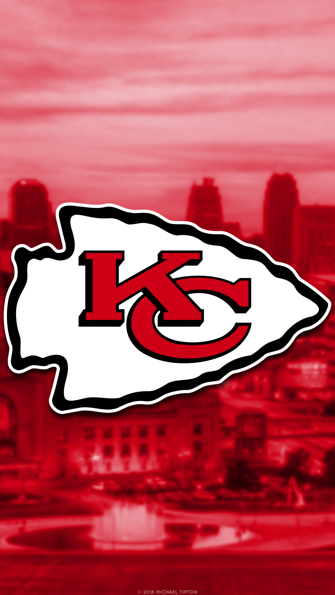1080x1920 NFL - Kansas City Chiefs - 2 iPhone 6 Wallpaper