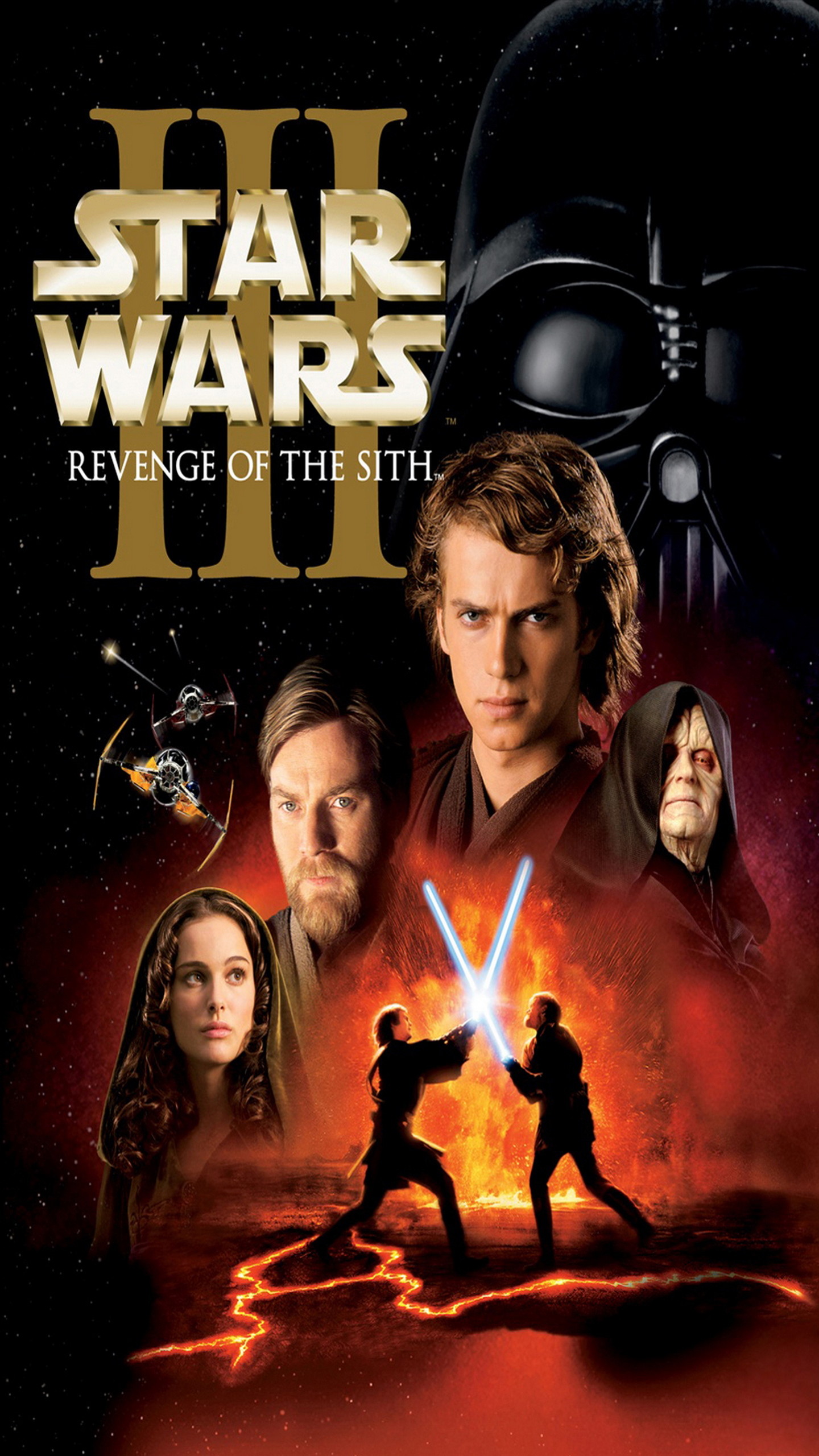 1440x2560 Star Wars Episode III Revenge Of The Sith Galaxy Note 4 Wallpaper 
