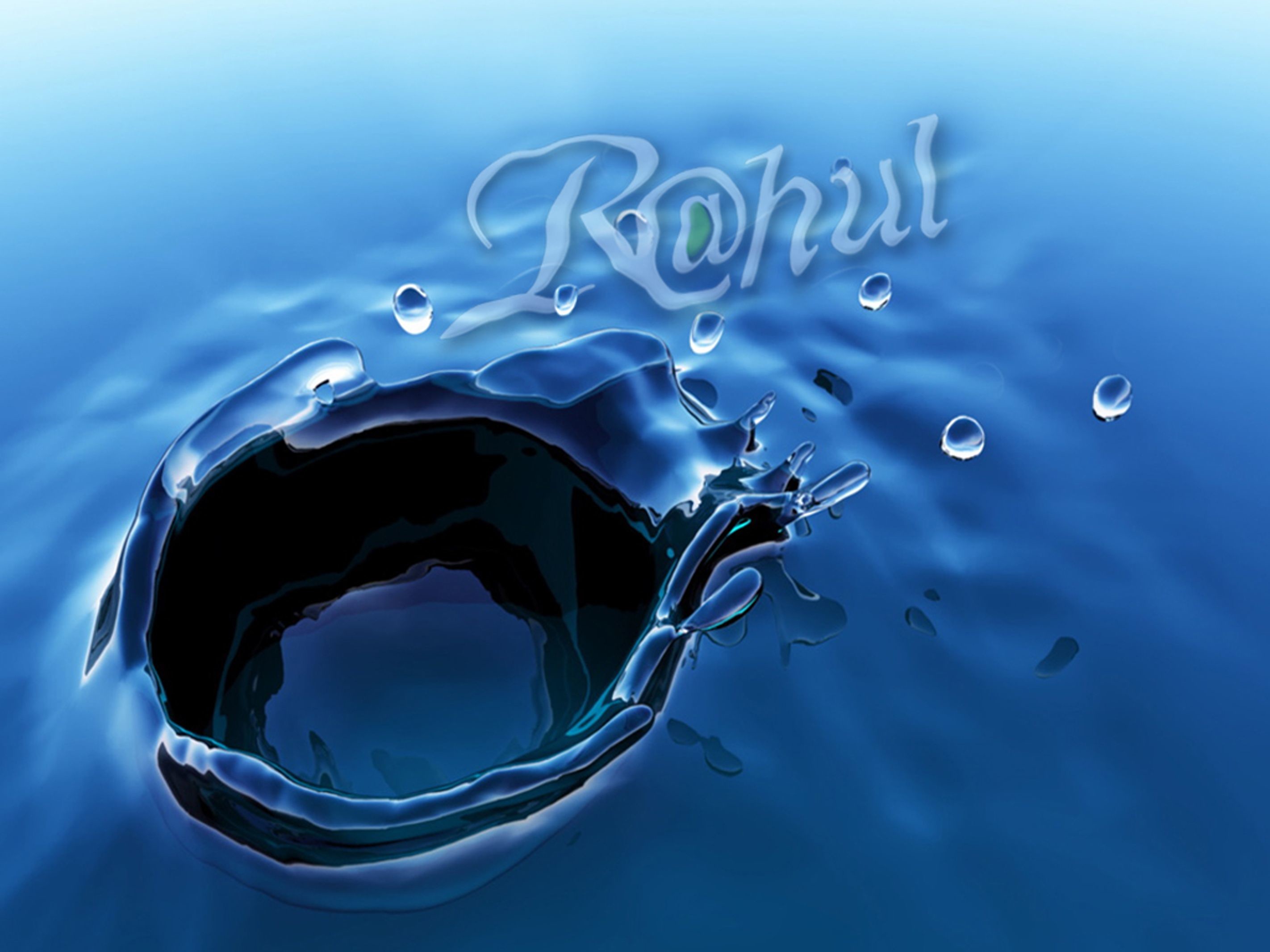 2844x2133 Floating Name 'Rahul' Cool Wallpapers New, Desktop Wallpapers, 3d Wallpaper,  Wallpaper