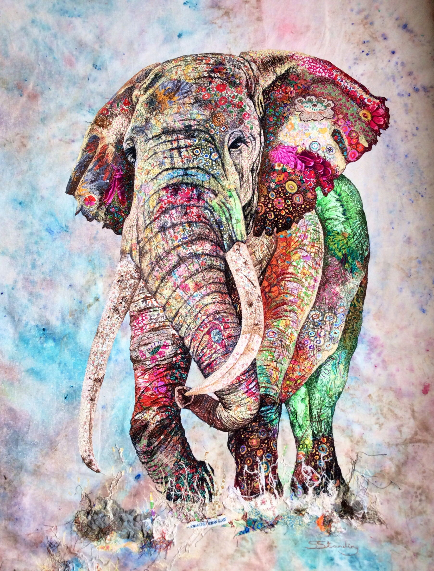 Elephant Art Wallpaper 68 Images 