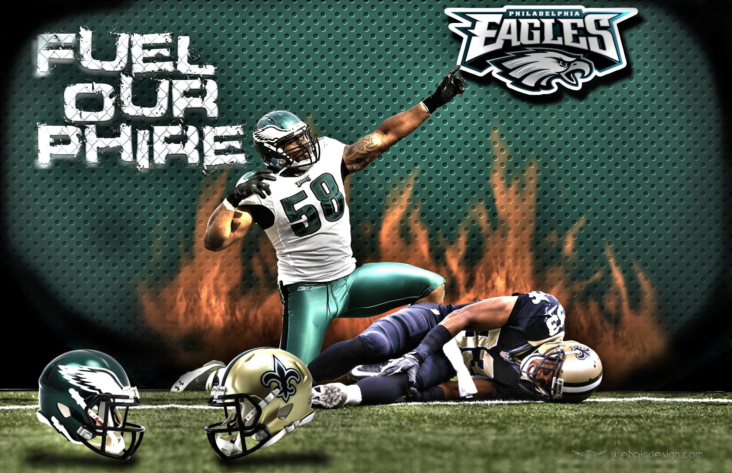 2550x1650 Philadelphia Eagles New Orleans Saints Wallpaper Webpic Design Inc ..