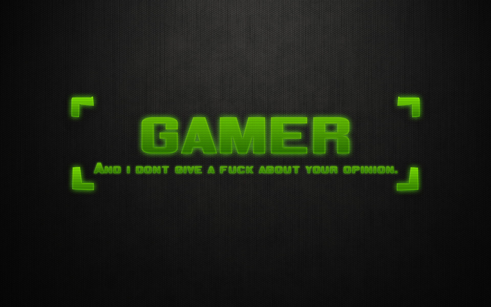 1920x1200 text gamers gamer holograph for all my HD Wallpaper - Games (#