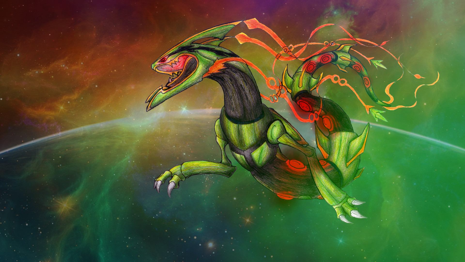 1920x1080 26 Rayquaza (Pokemon) HD Wallpapers | Backgrounds - Wallpaper Abyss