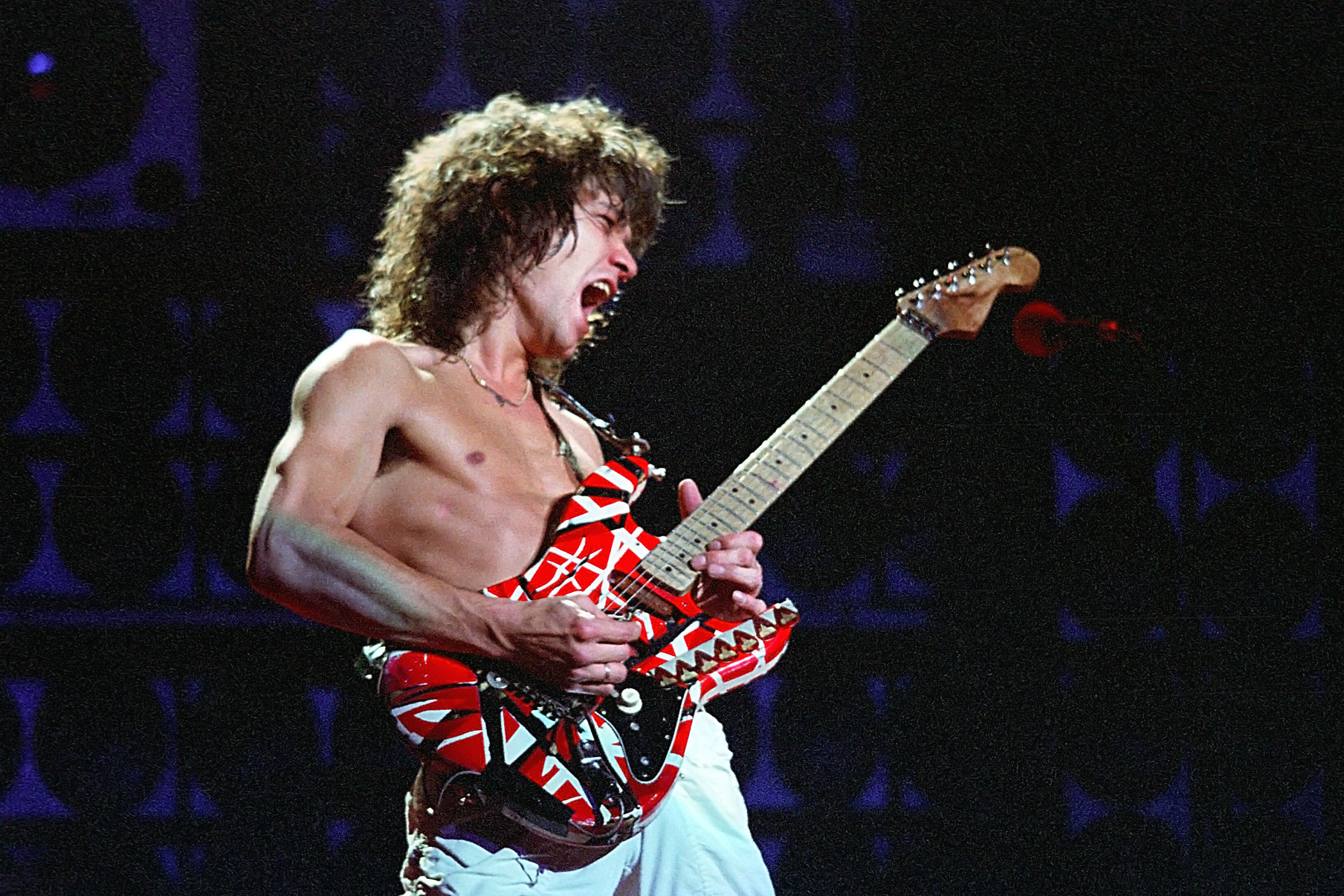 3000x2000 Van Halen - Eddie Van HalenVan Halen in concert on the 'Fair Warning' tour